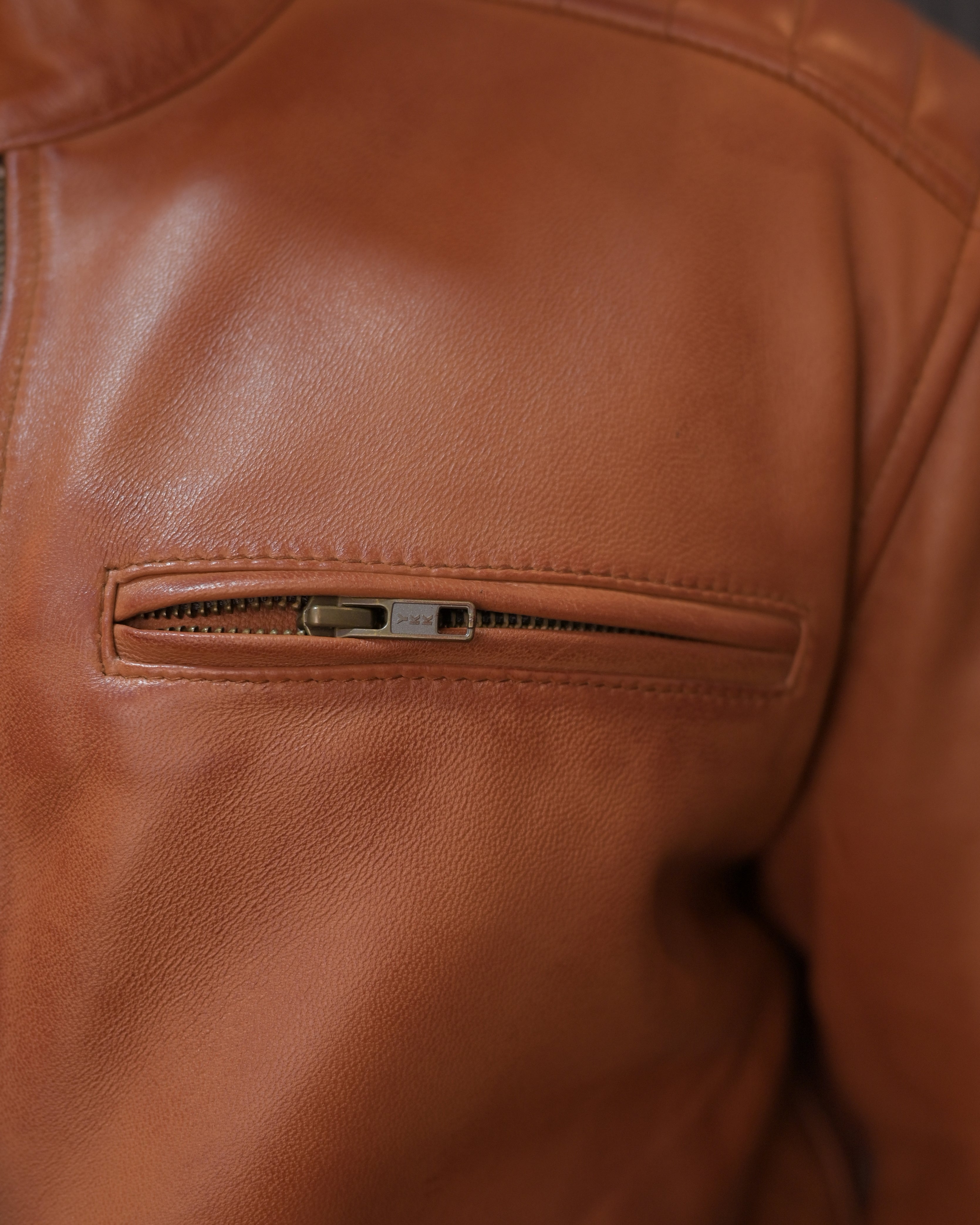 Ionic Brown Stylish Leather Jacket SF003