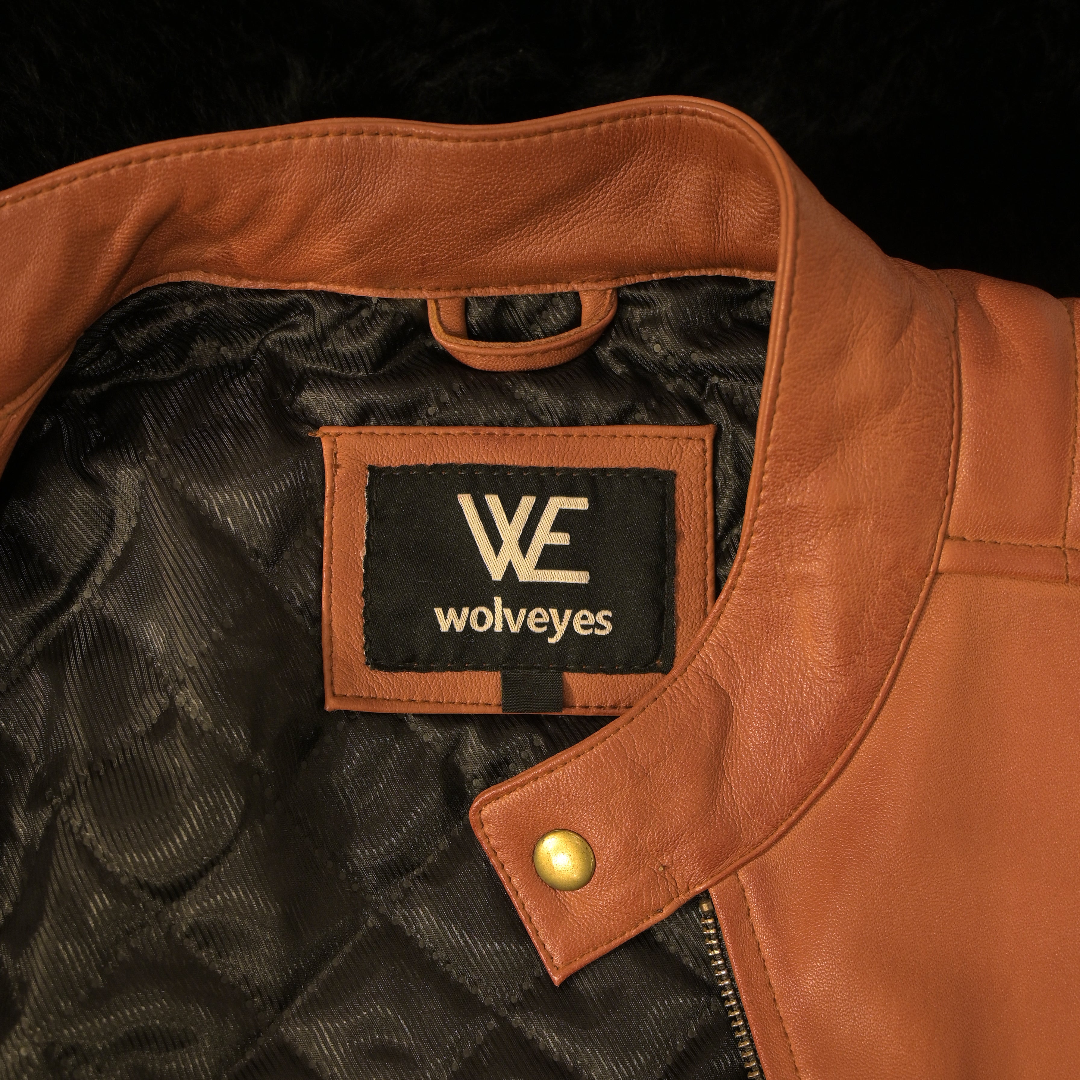 Ionic Brown Stylish Leather Jacket SF003