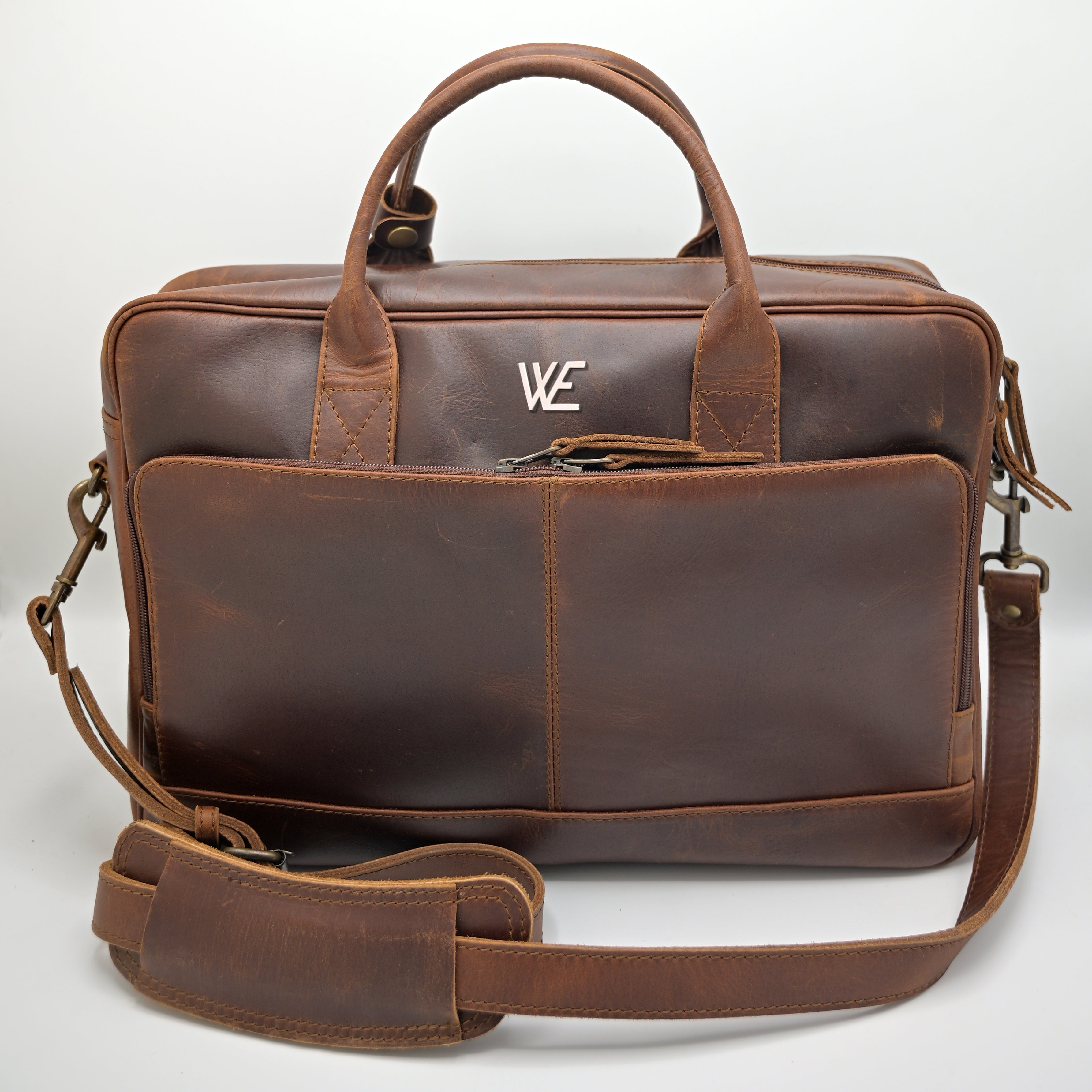 Laptop Bag Pullup Leather