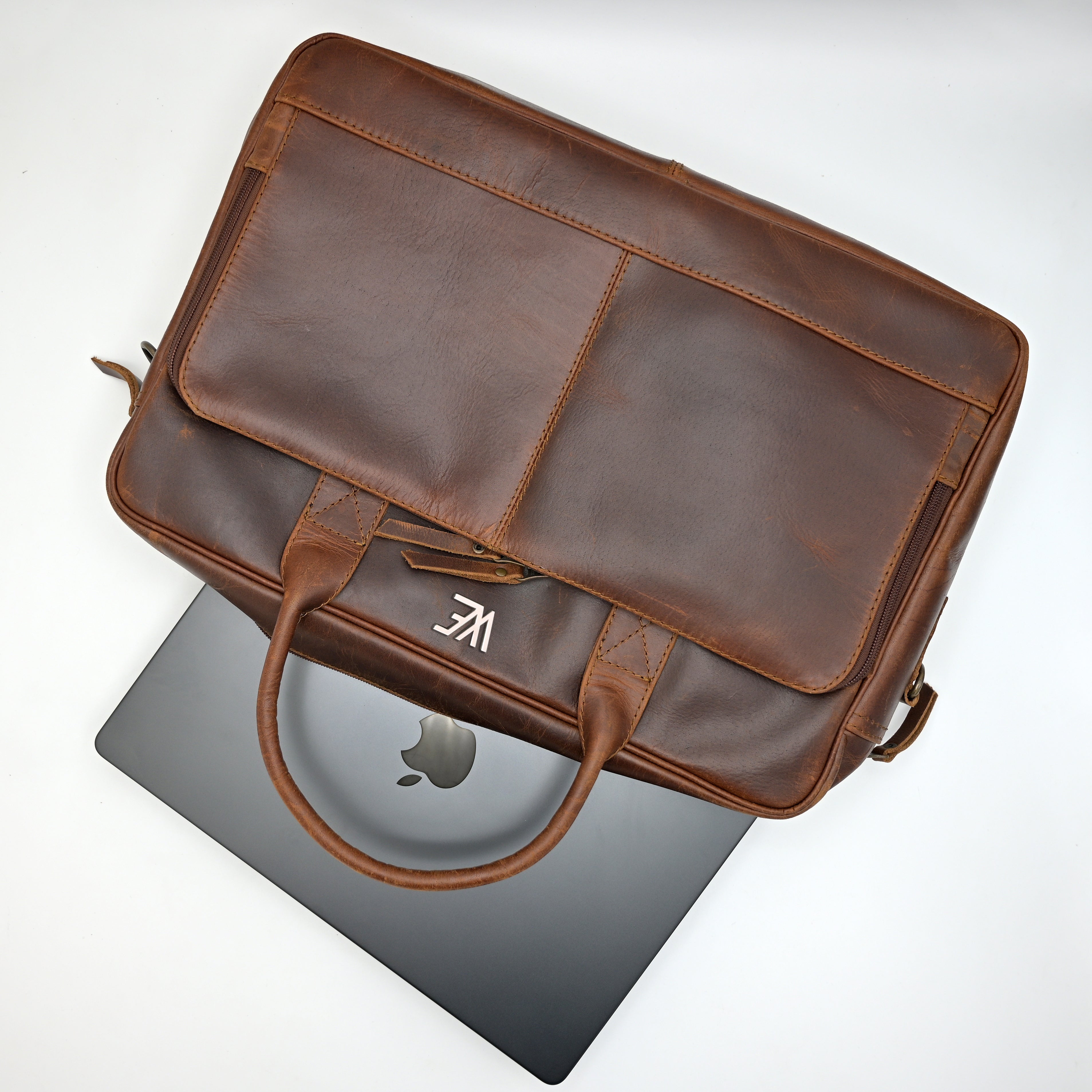 Laptop Bag Pullup Leather