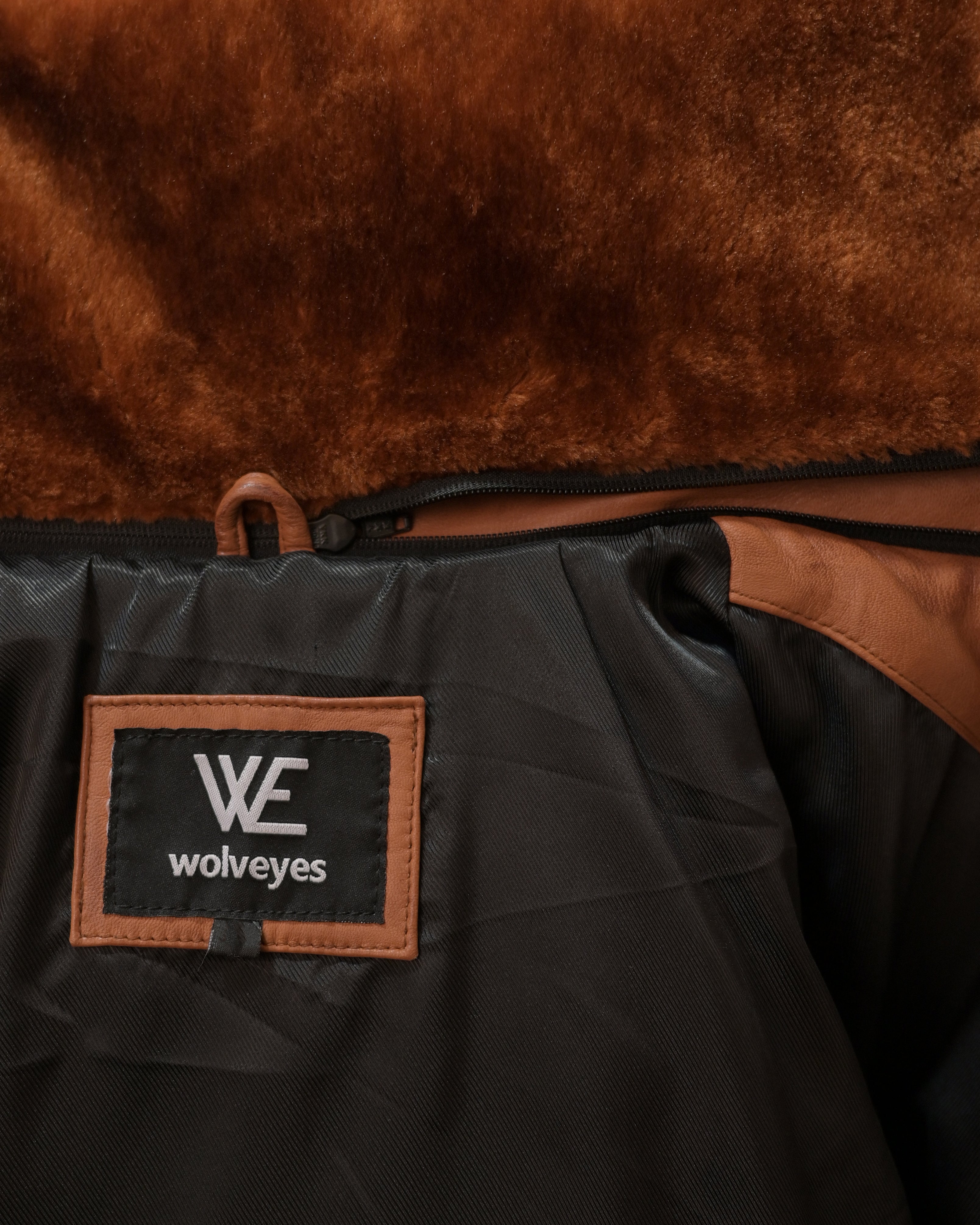 Leather Puffer Jacket Classic Sf11 (ionic brown)