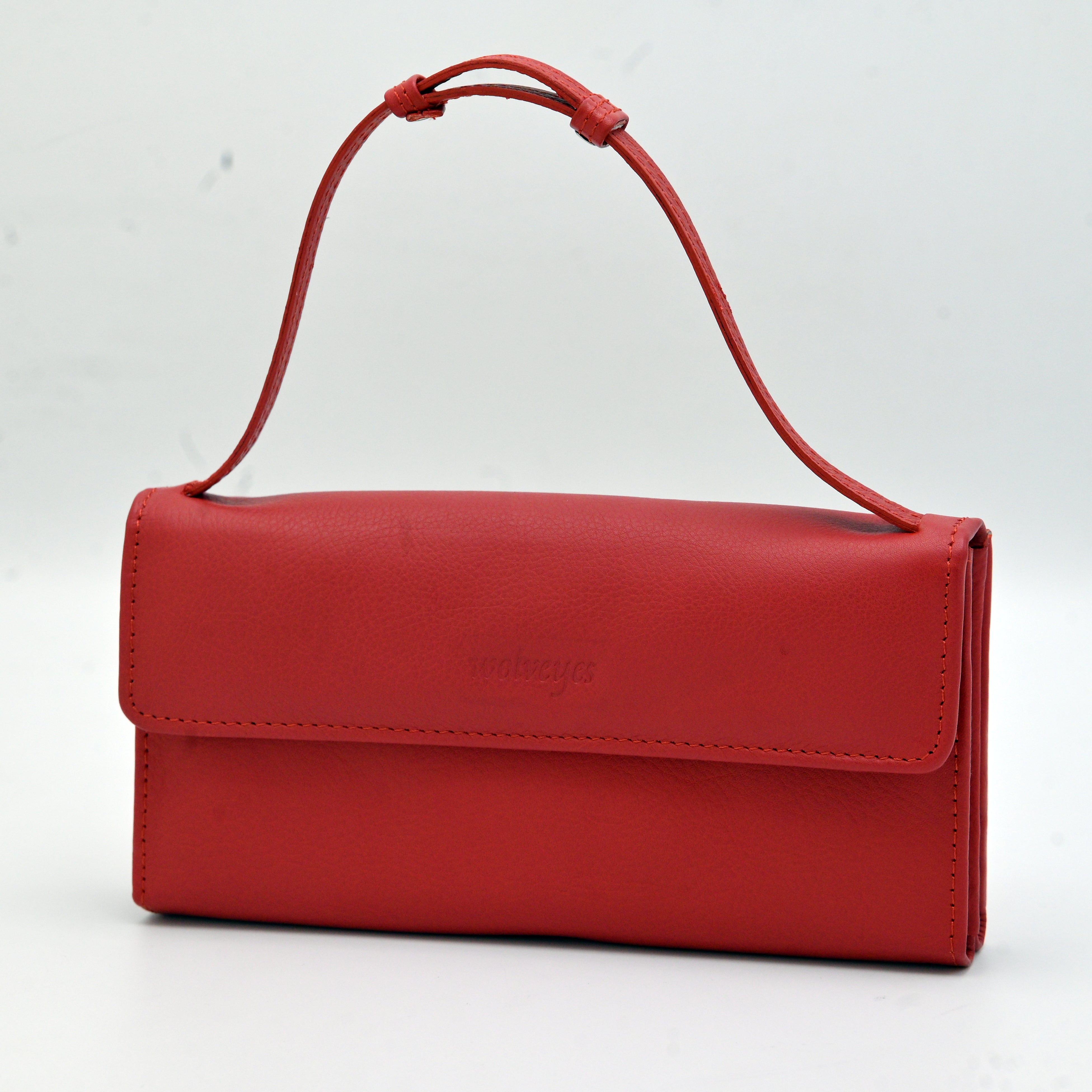 Natural Leather Ladies Clutch
