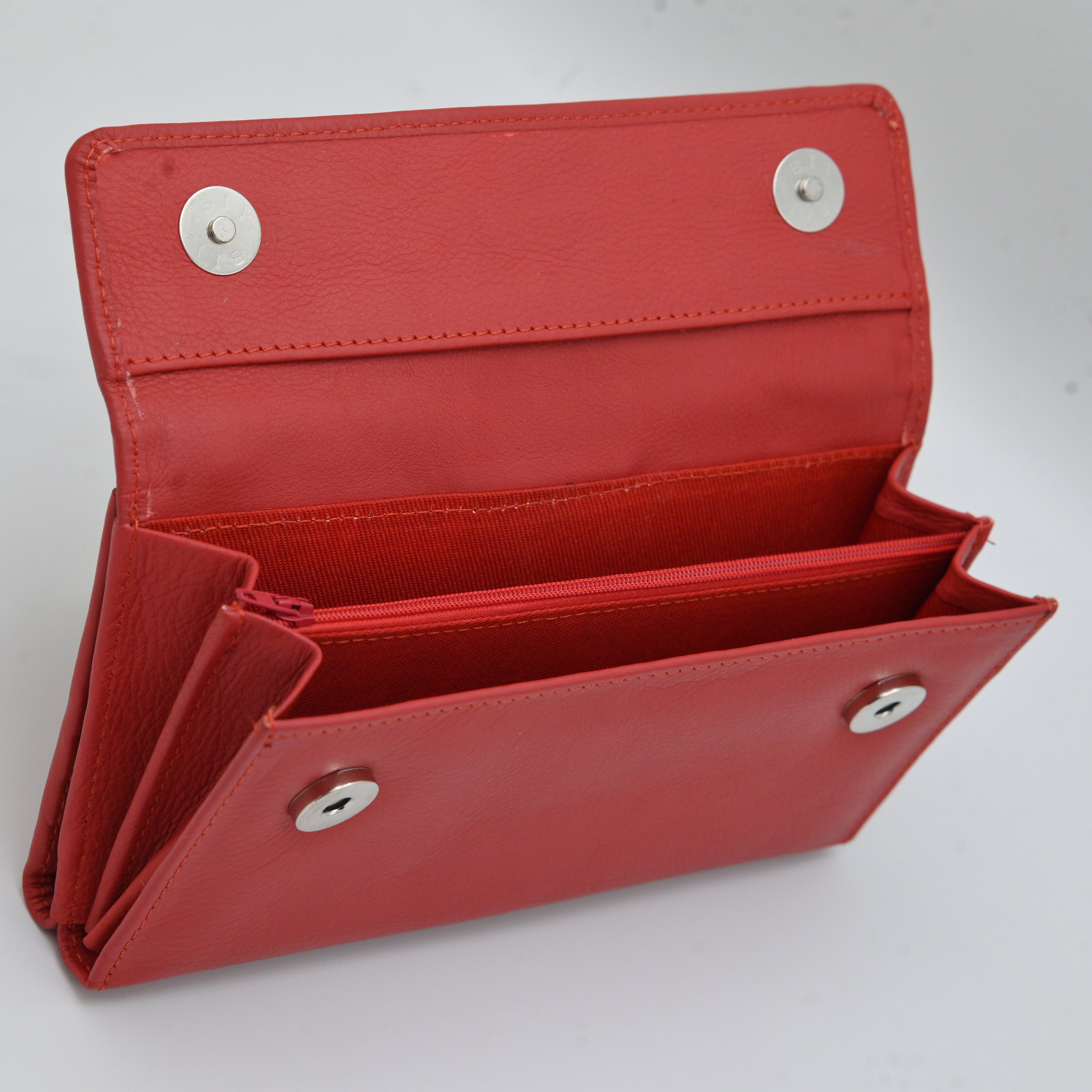 Natural Leather Ladies Clutch