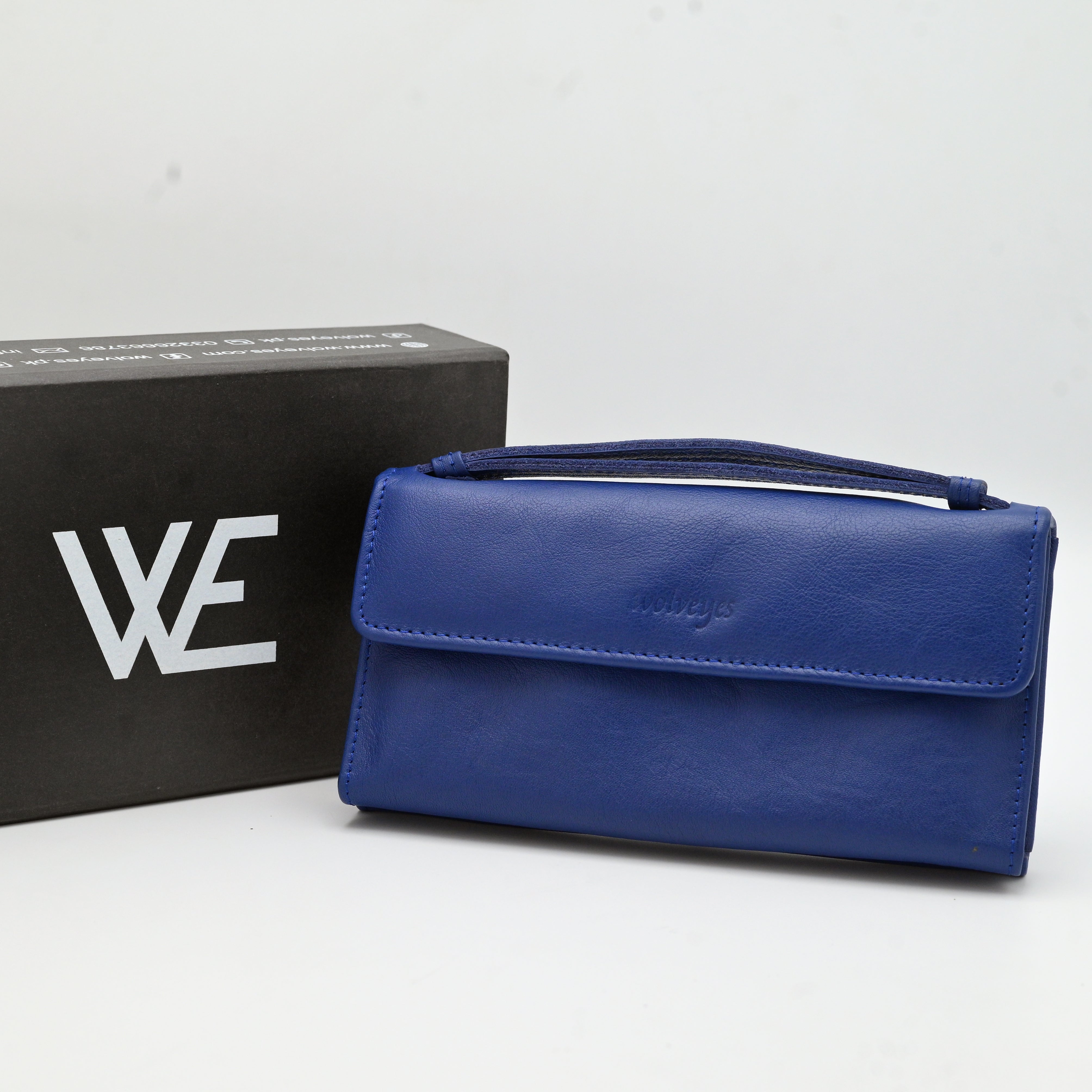Natural Leather Ladies Clutch