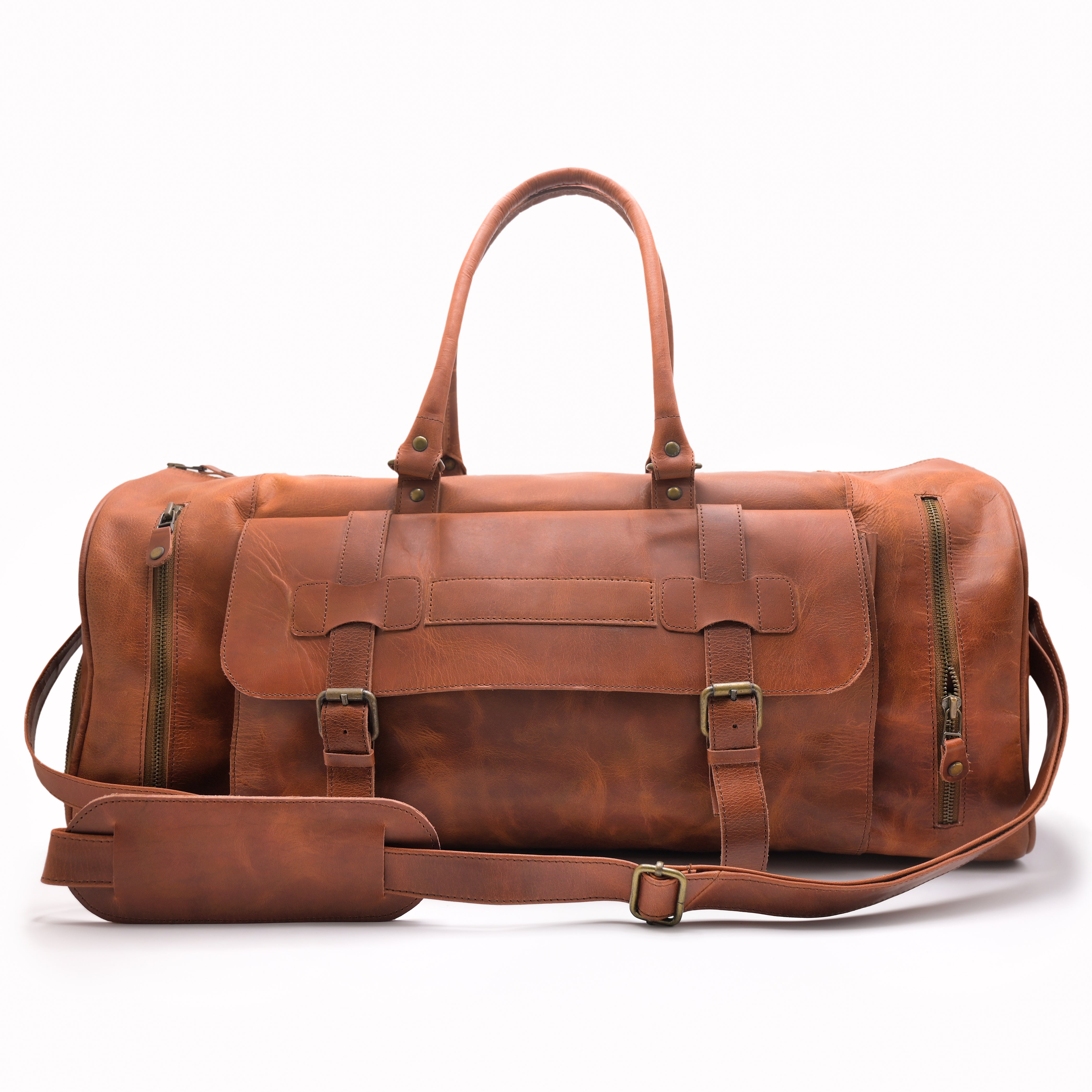 Travel Bag Crazy Horse Lather TB02