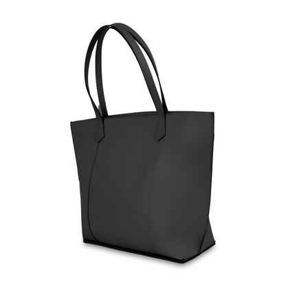 Black Leather Tote Bag