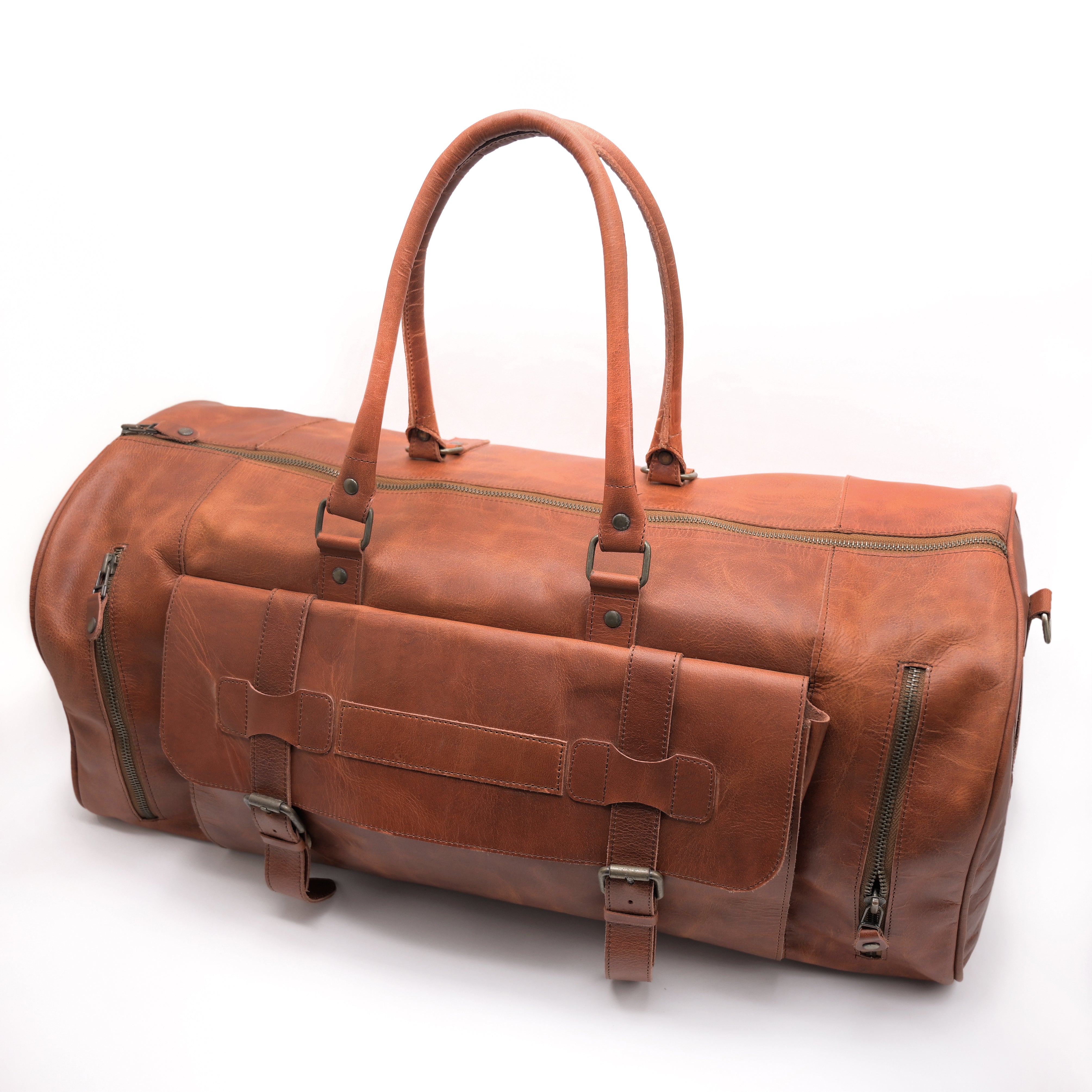Travel Bag Crazy Horse Lather TB02