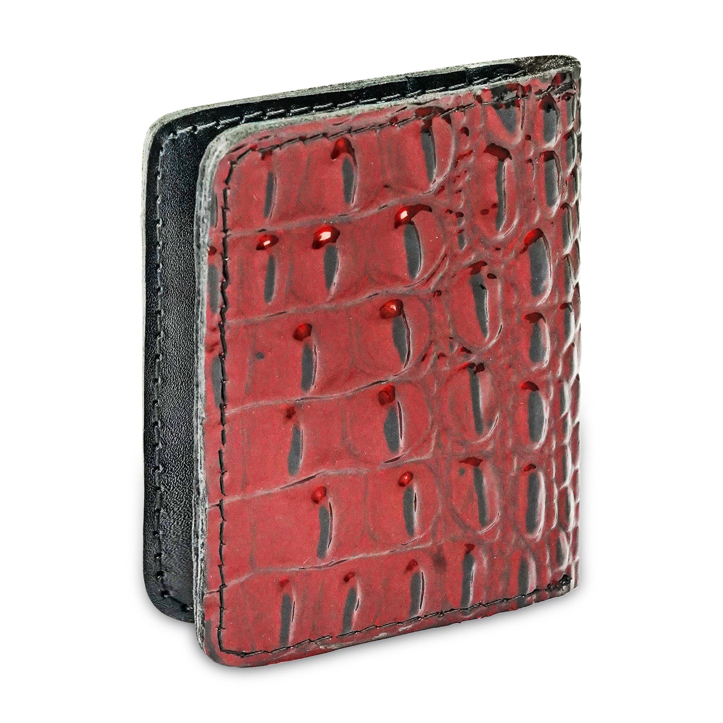 Crocodile Pattent Leather card Wallet