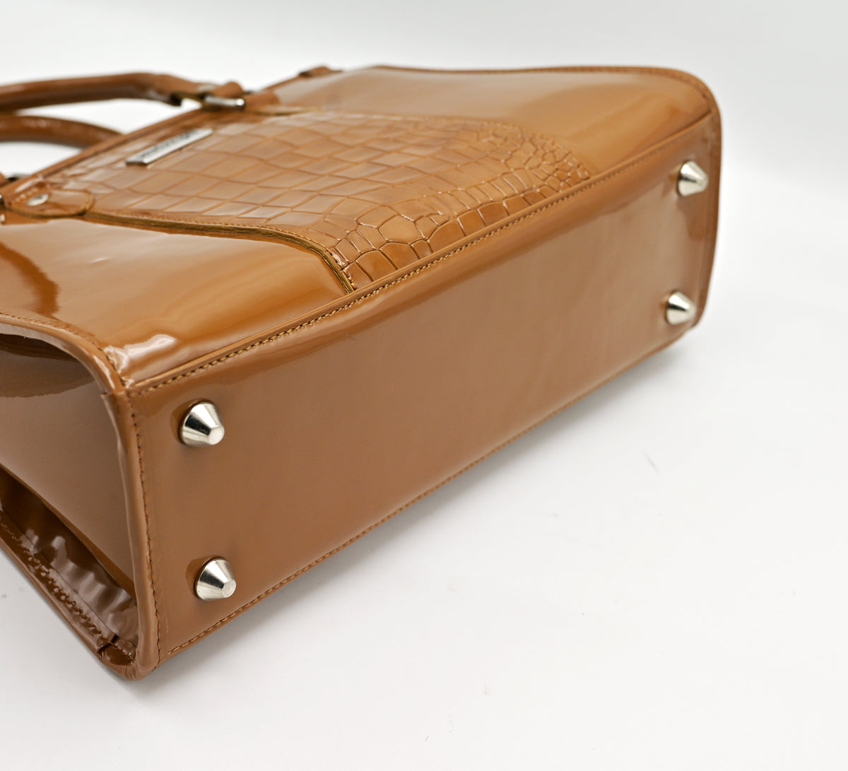Croco Elitaire Ladies Bag Mustard(CE01)