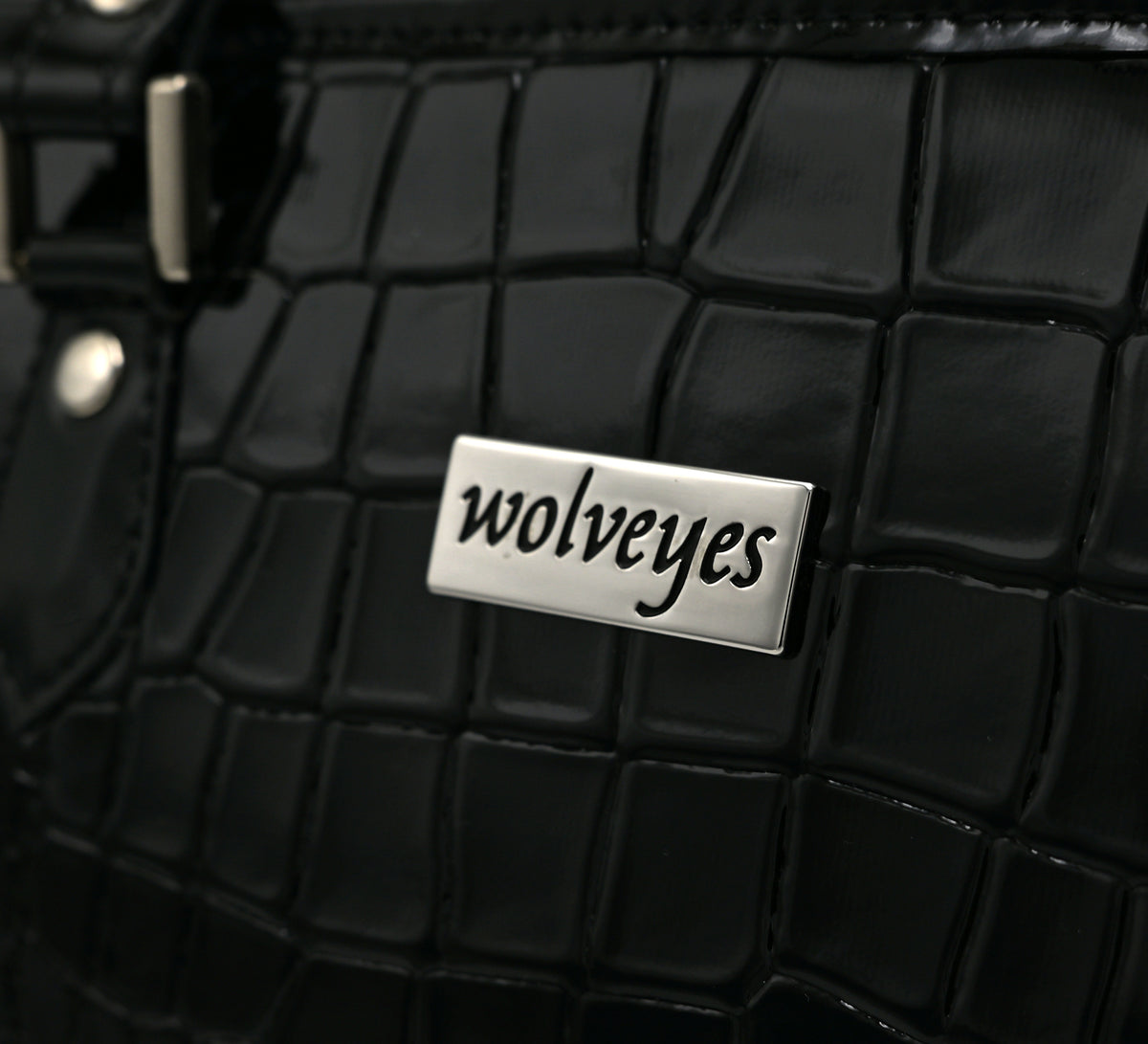 Croco Elitaire Ladies Bag Black (CE01)