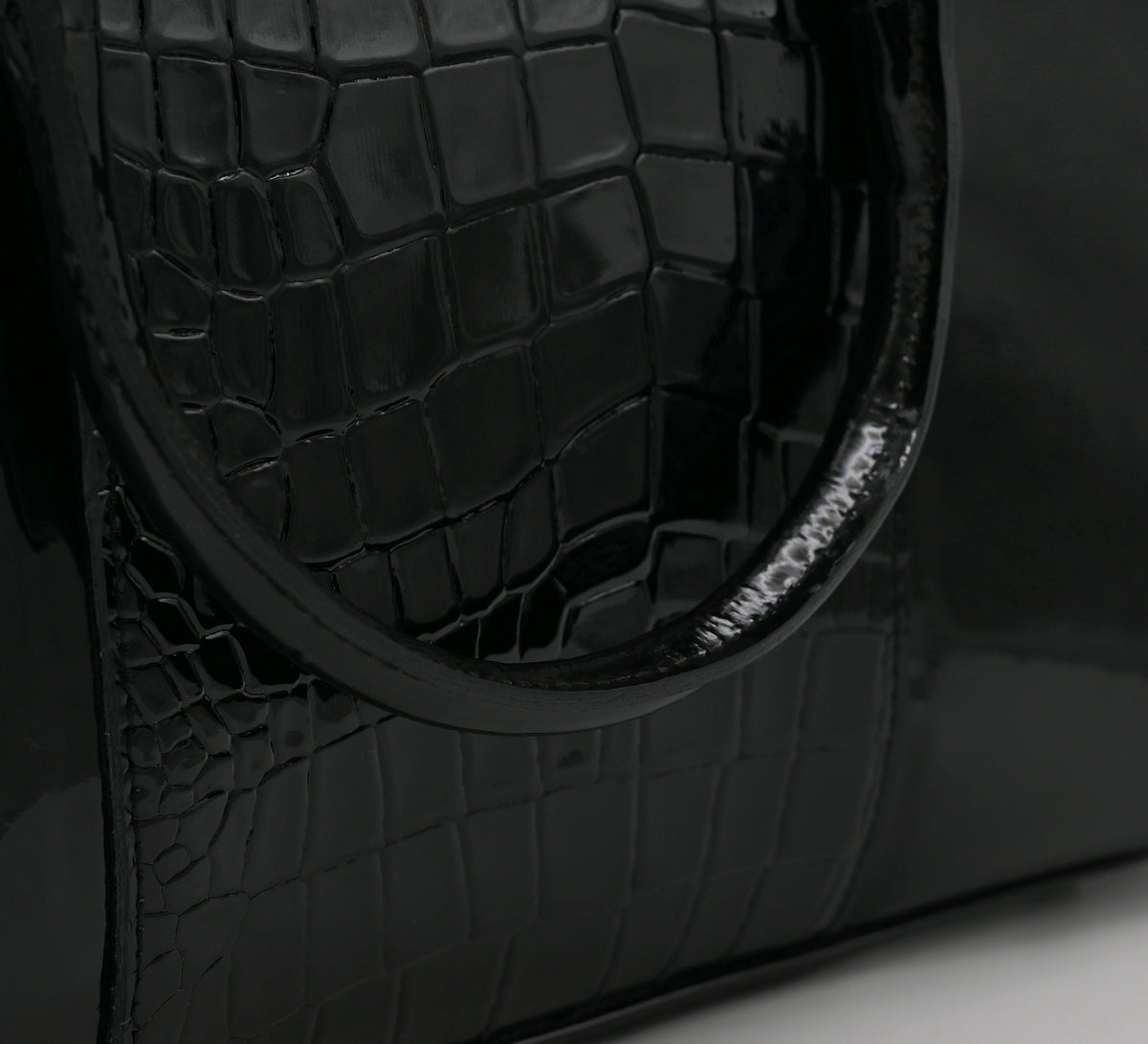 Croco Elitaire Ladies Bag Black (CE01)