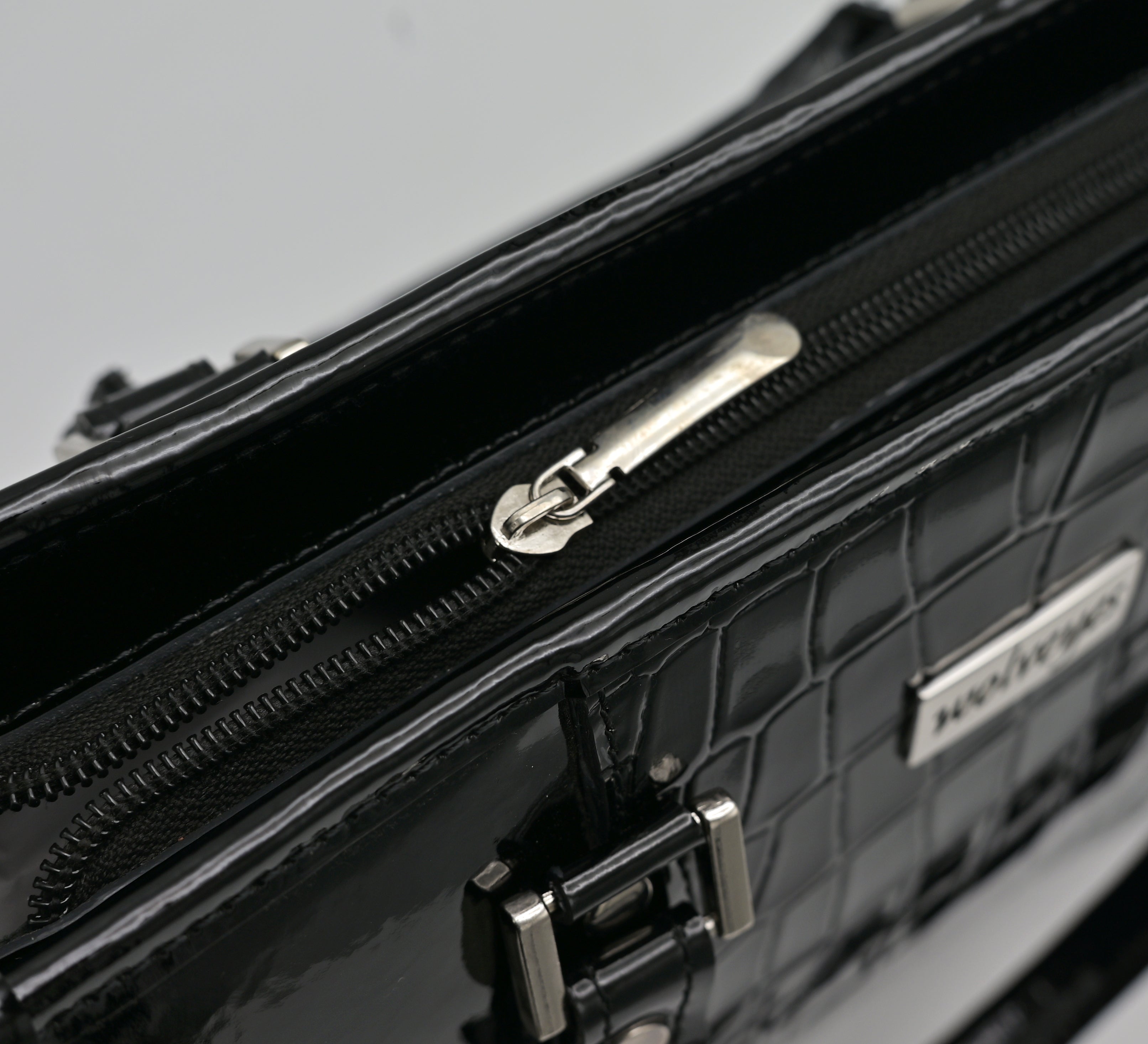 Croco Elitaire Ladies Bag Black (CE01)