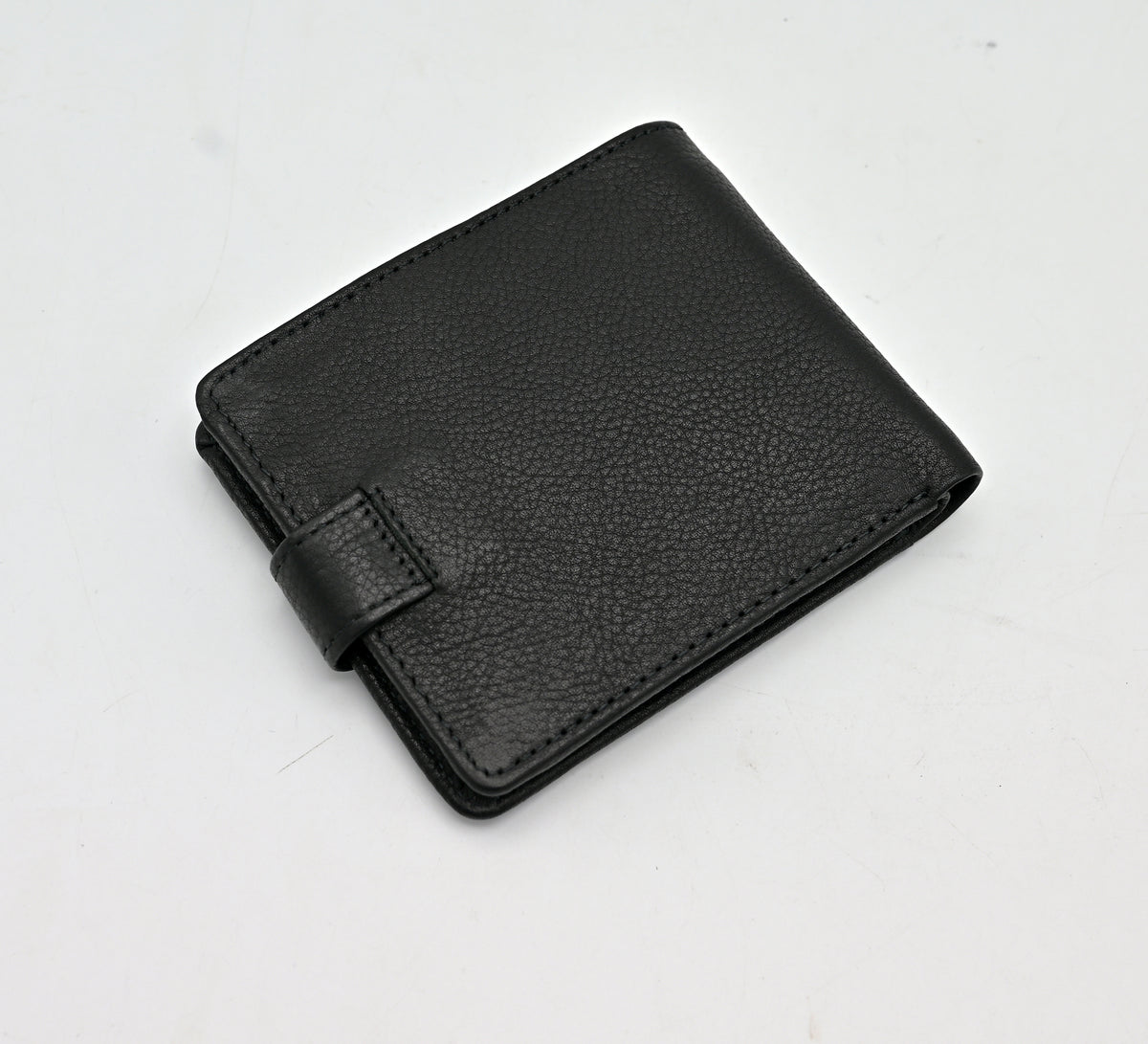 Classic Button Leather Wallet (CB001)