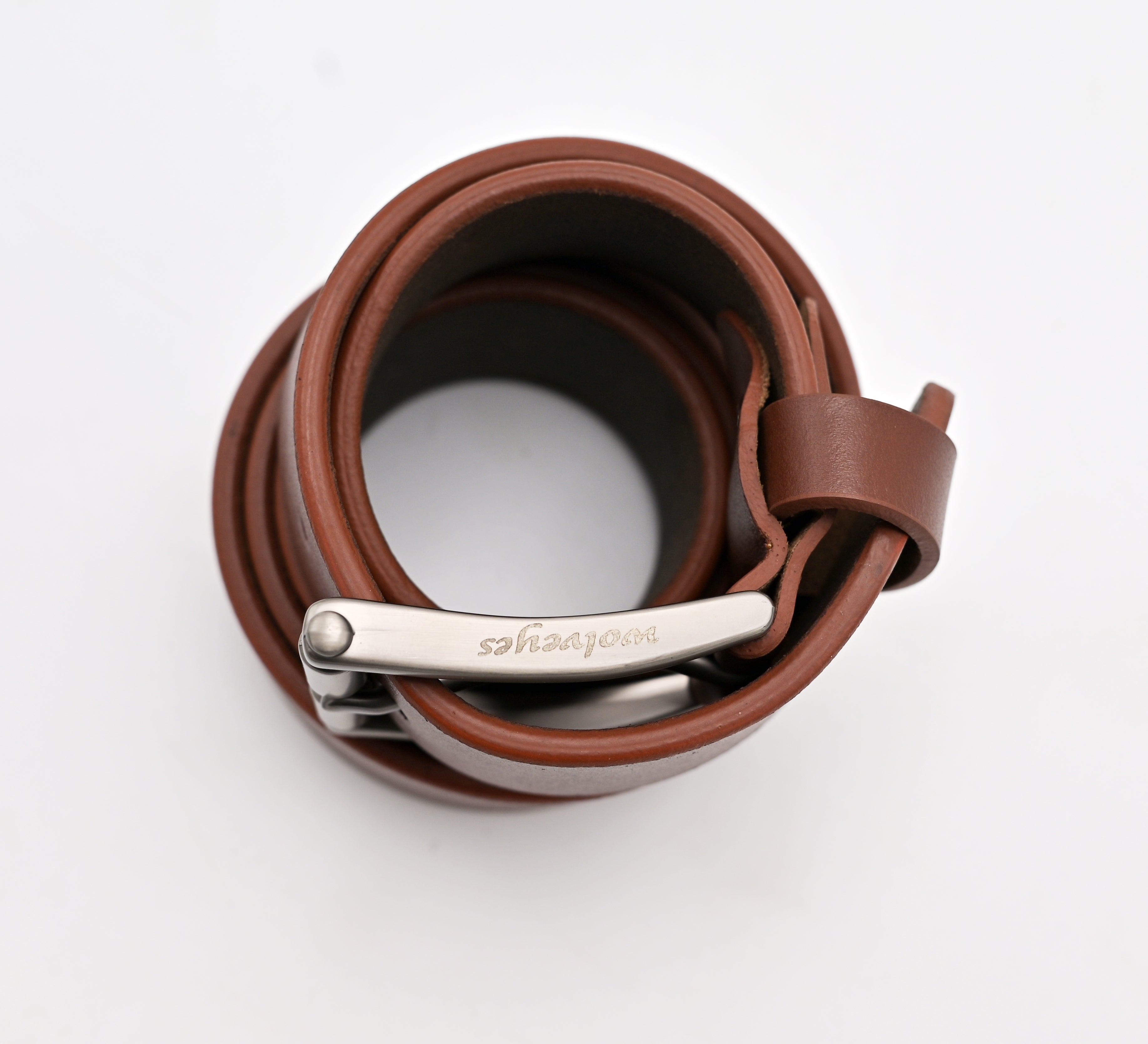 Pure Leather Belt(Brown PLB01)