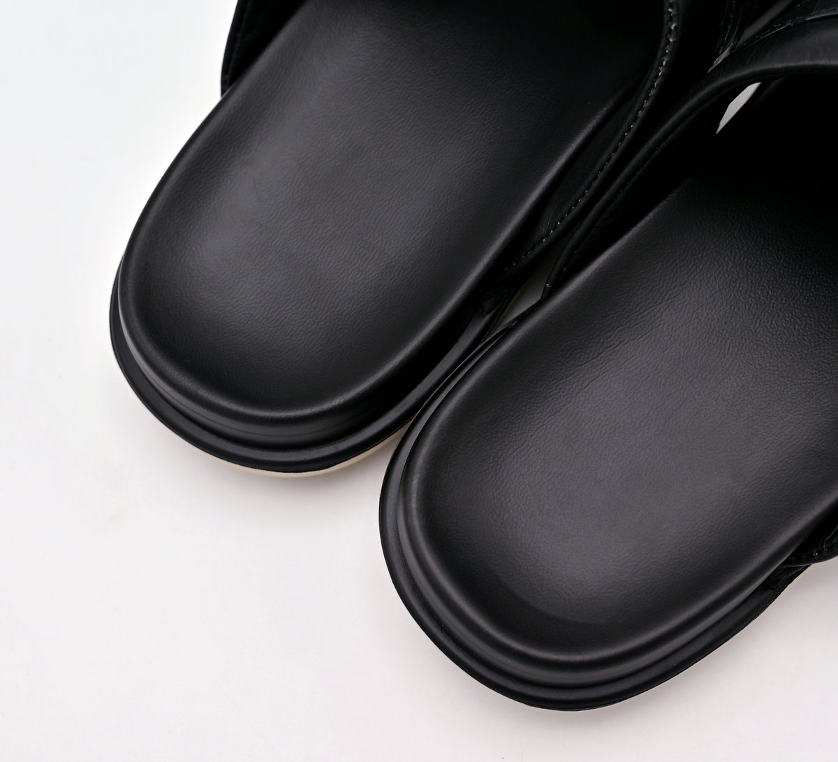 Croco Comfort Leather Slippers (C6)