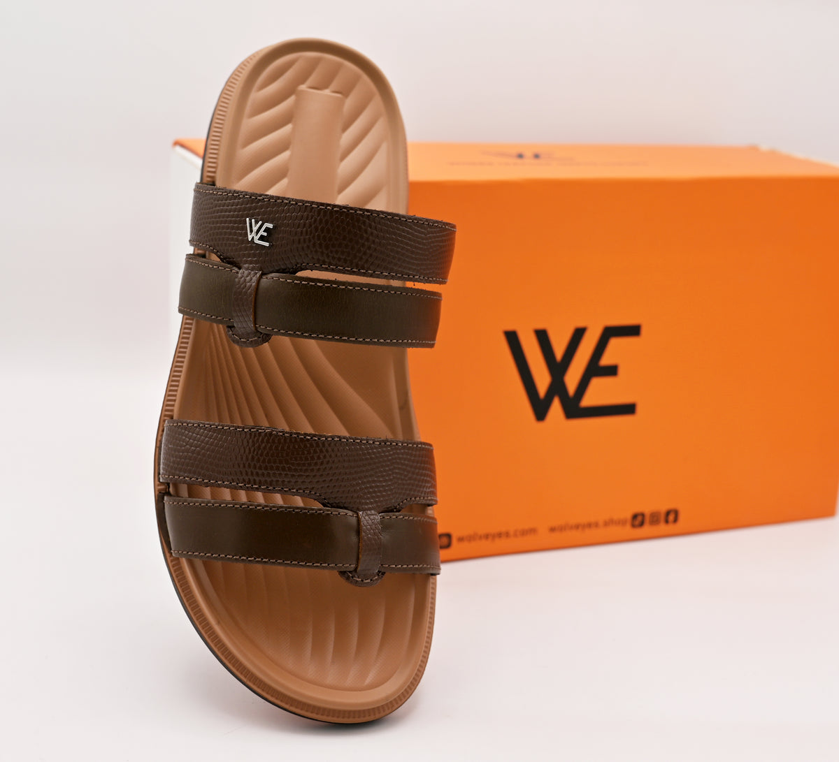 Elite Step Leather Slippers (C4)