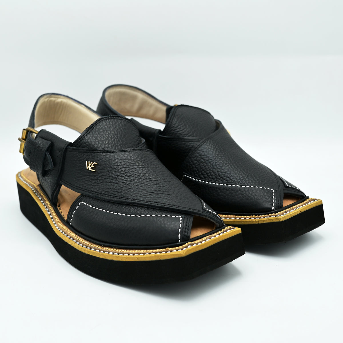 Kaptan Soft Sole Leather Chappal (KS001)