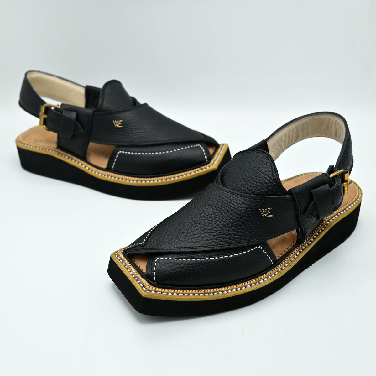 Kaptan Soft Sole Leather Chappal (KS001)