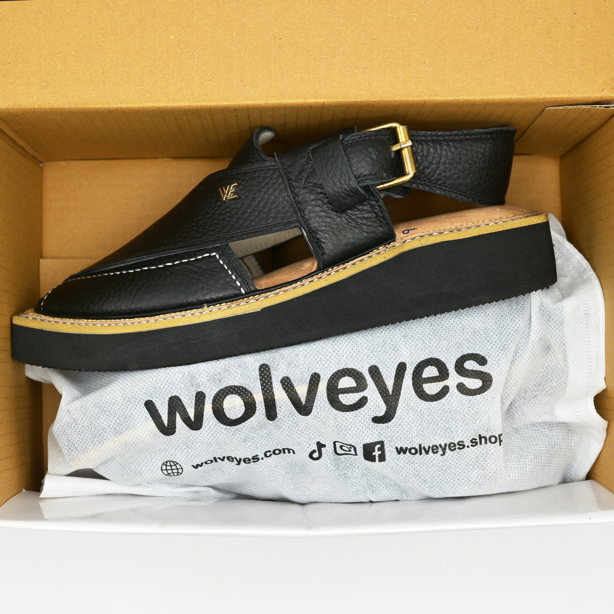 Kaptan Soft Sole Leather Chappal (KS001)