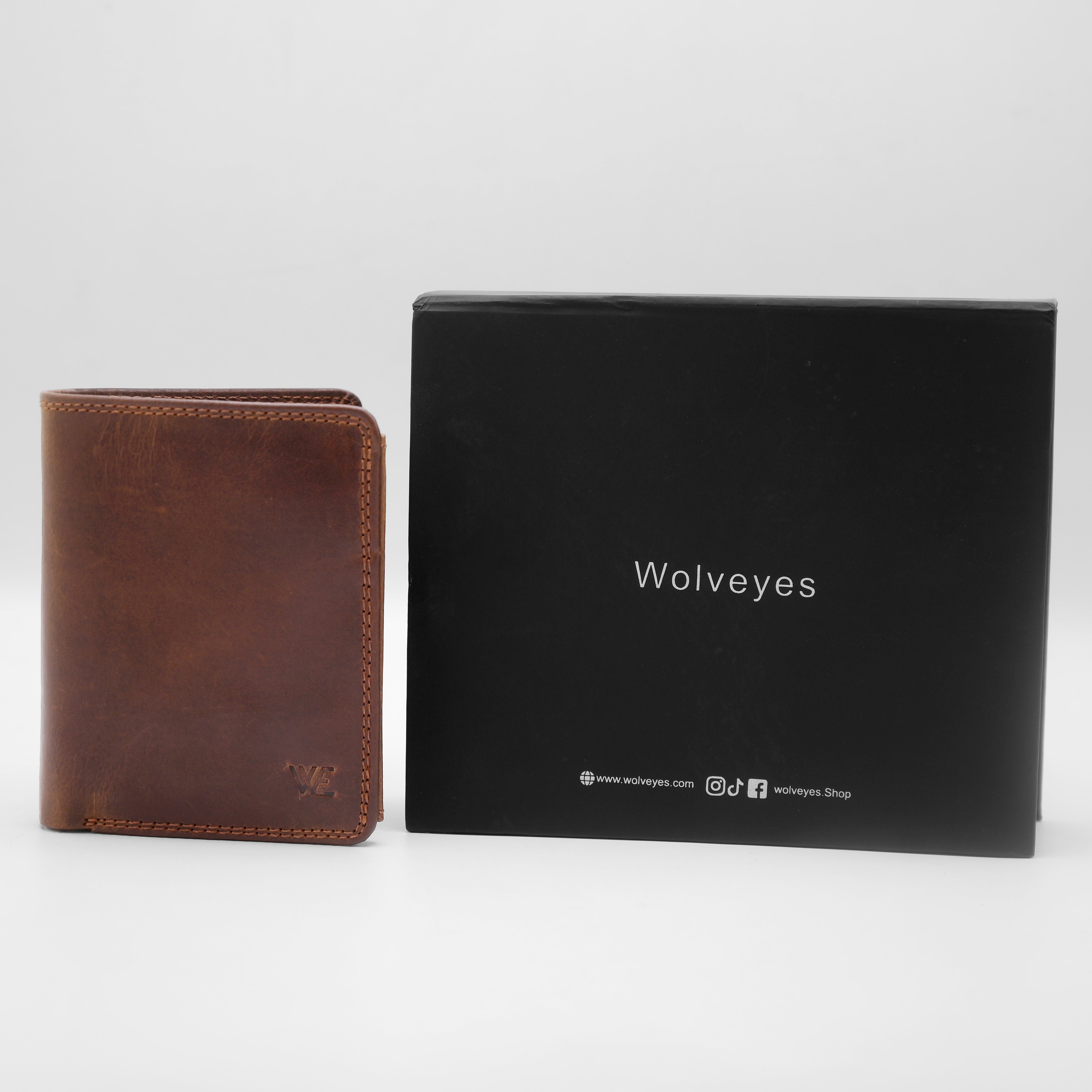 Crazy Horse (RFID SAFE) Wallet RF01 (Coffee)