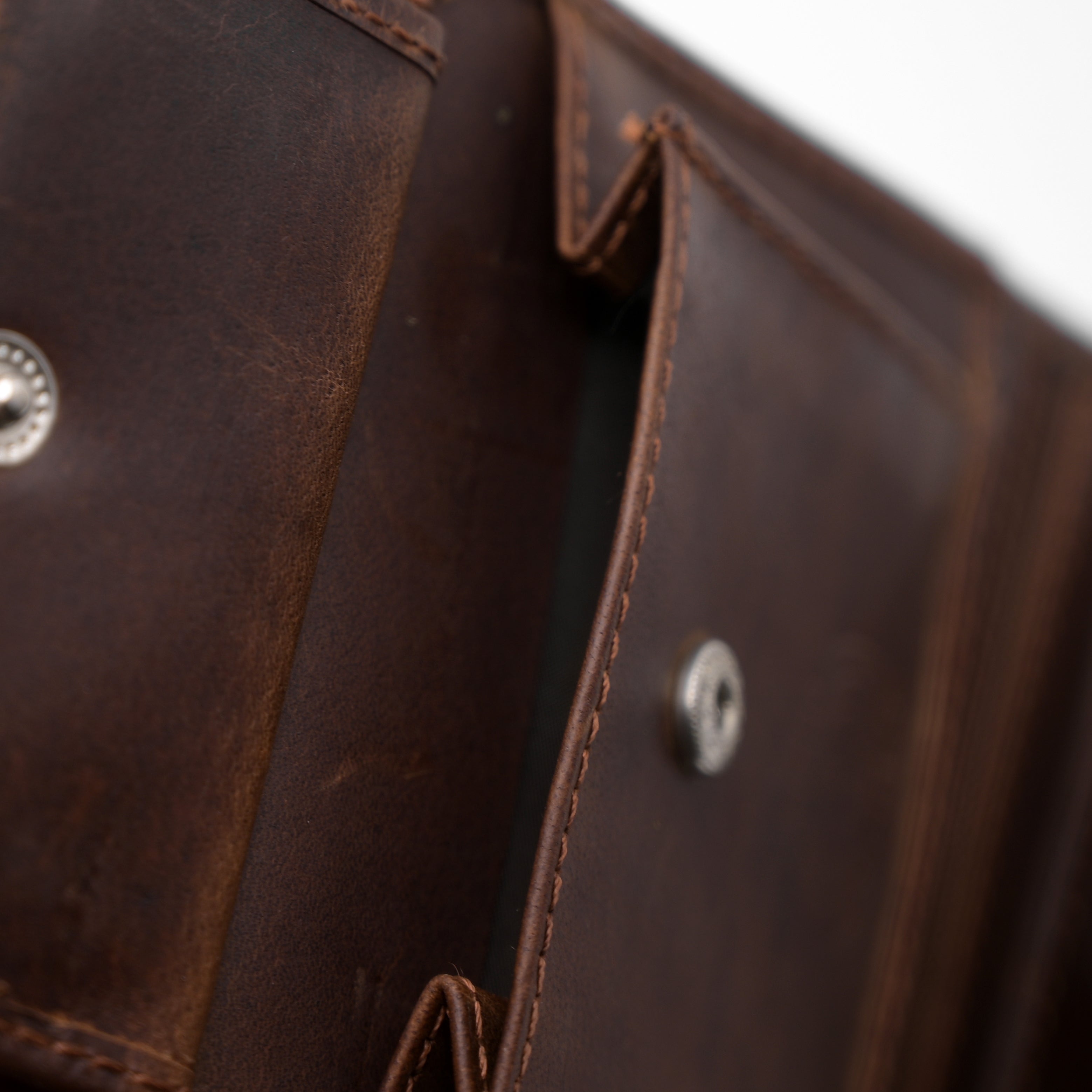Crazy Horse (RFID SAFE) Wallet RF01 (Coffee)