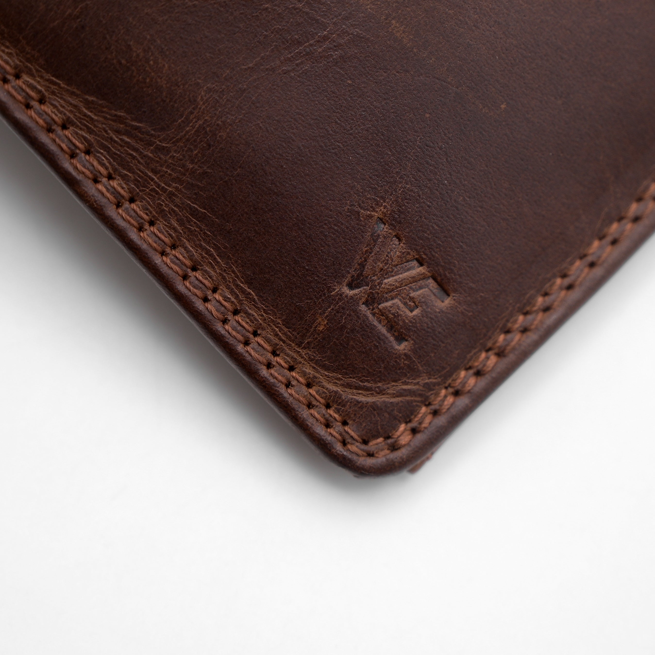 Crazy Horse (RFID SAFE) Wallet RF01 (Coffee)