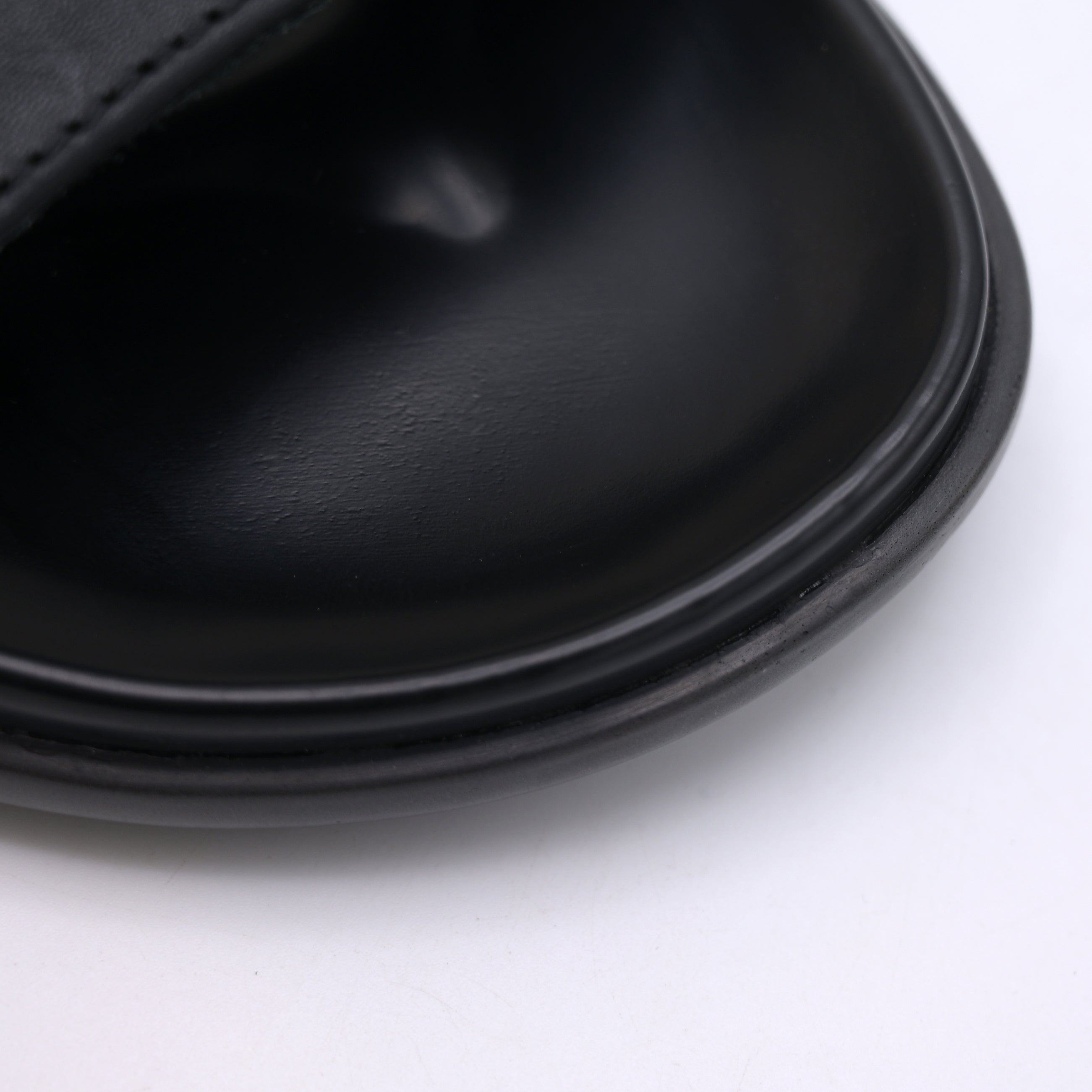 Noir Double Strap Comfortable Slippers (C9)