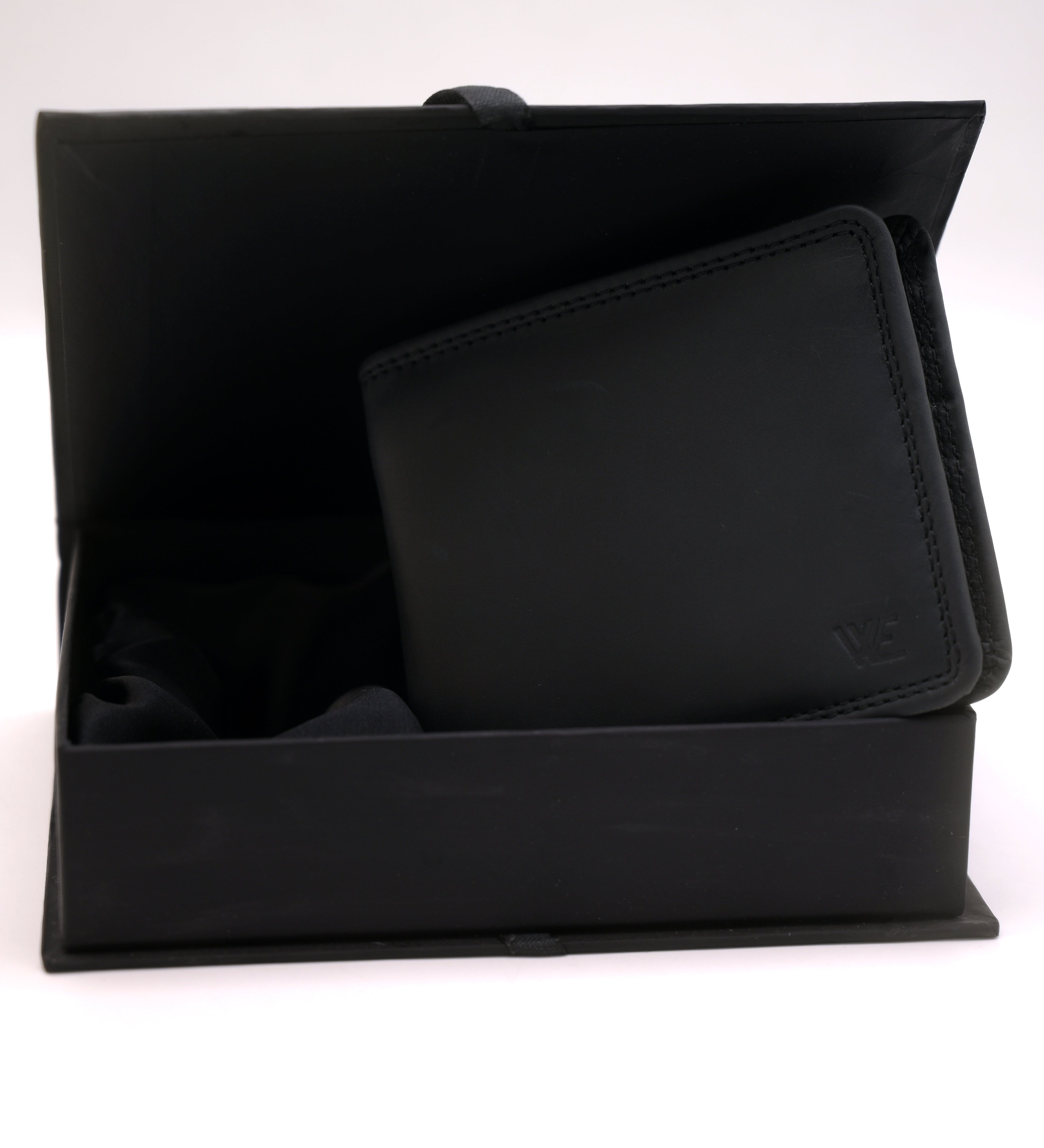 Crazy Horse Bifold (RFID) Wallet RF02 Black