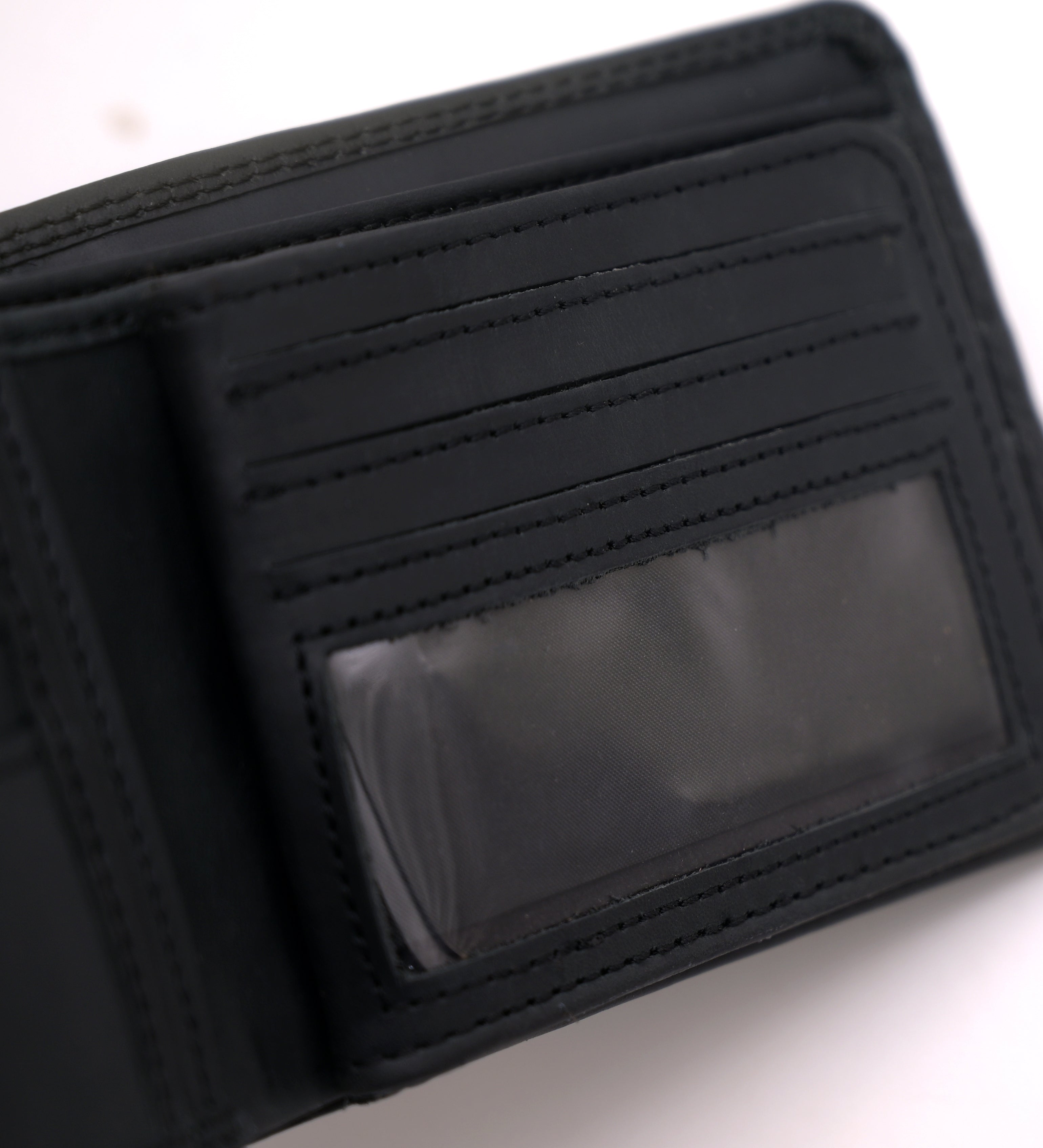Crazy Horse Bifold (RFID) Wallet RF02 Black