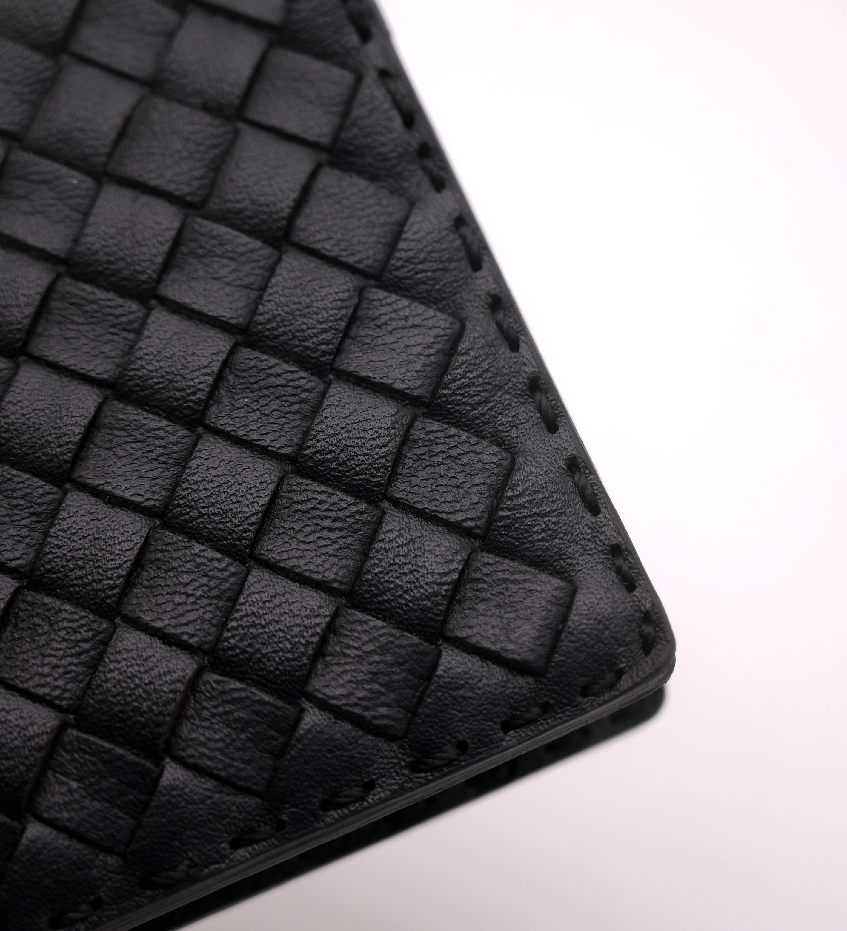 Premium Handwoven Leather Wallet HW01