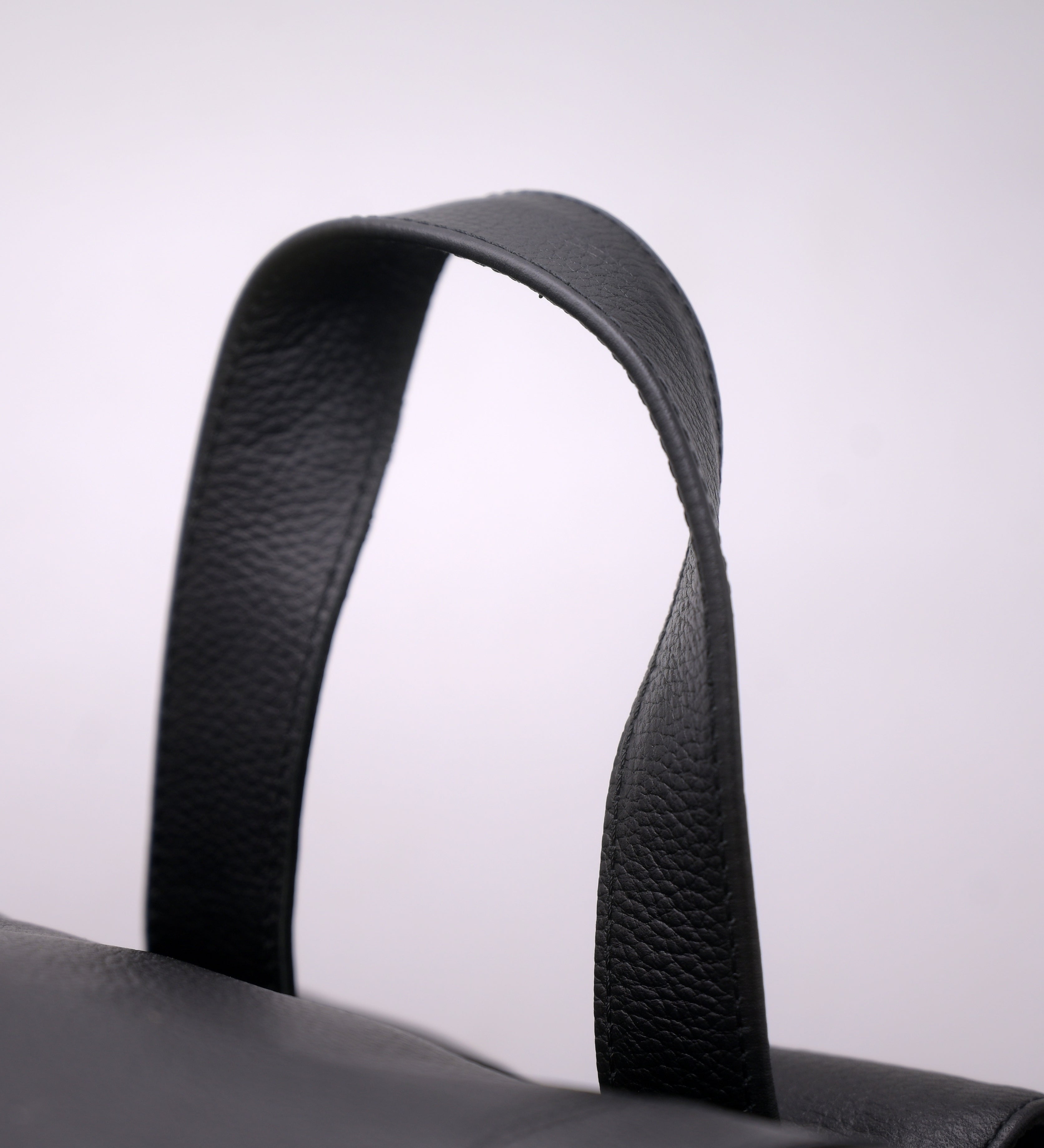 Premium Leather Backpack BP01 (Black)