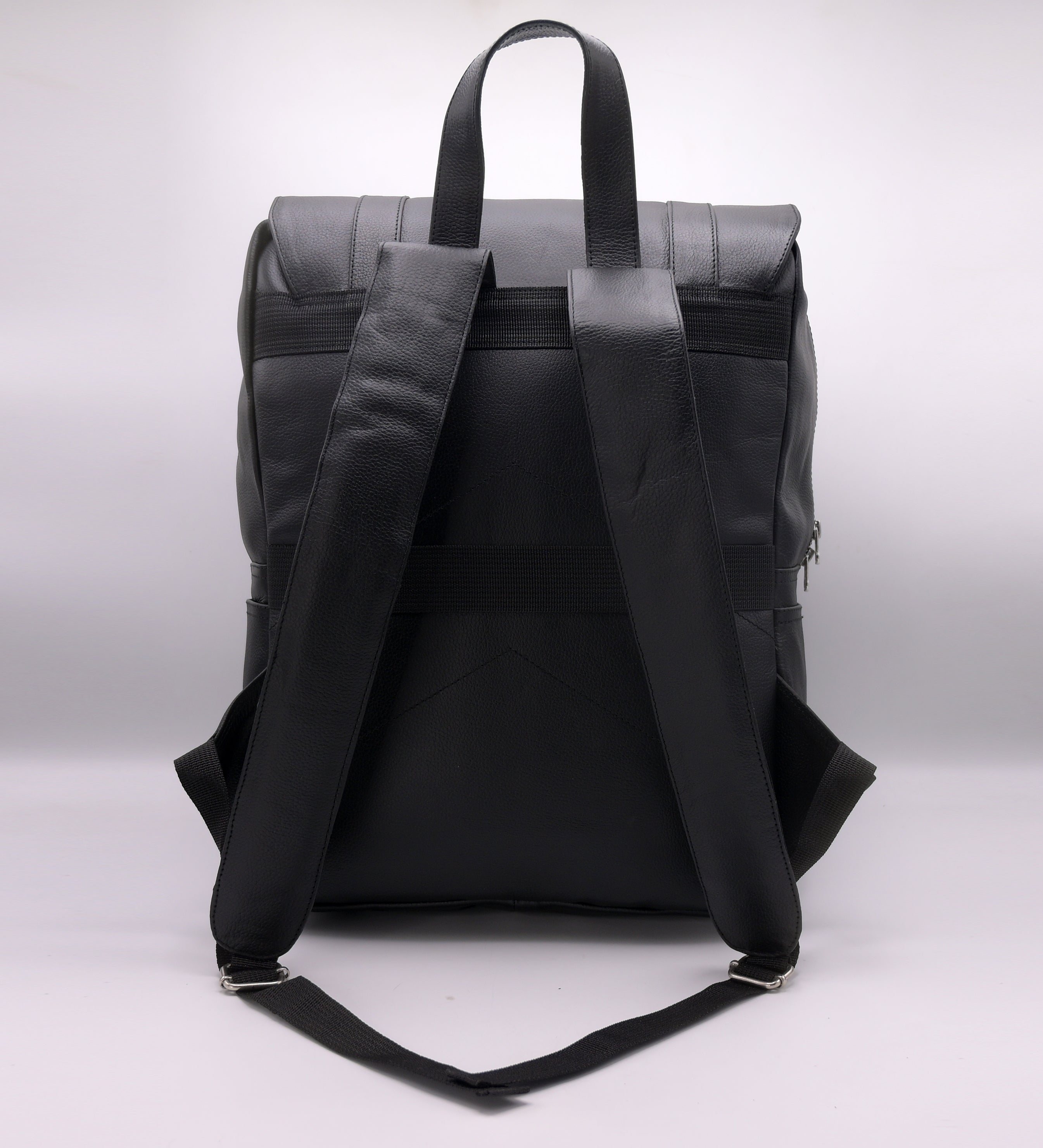 Premium Leather Backpack BP01 (Black)