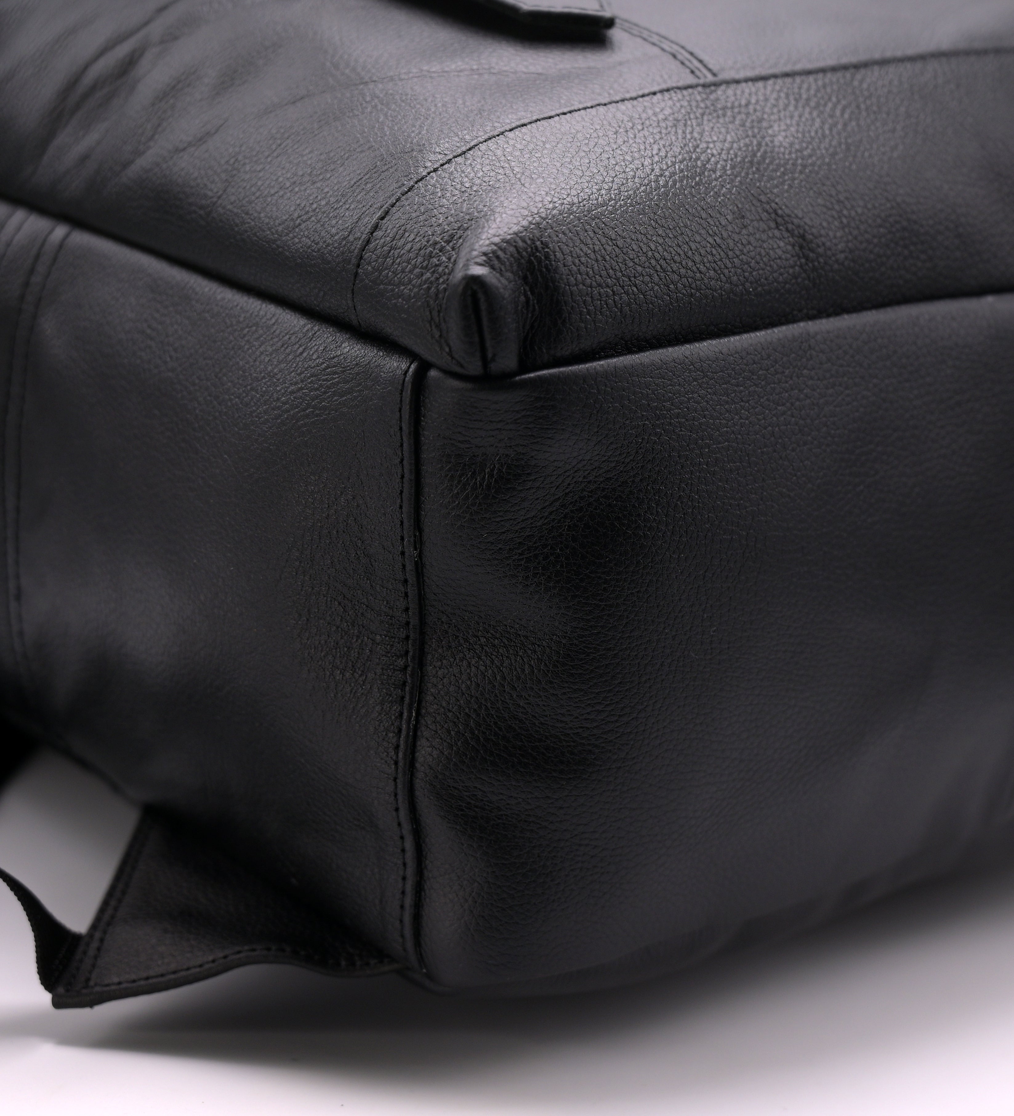 Premium Leather Backpack BP01 (Black)