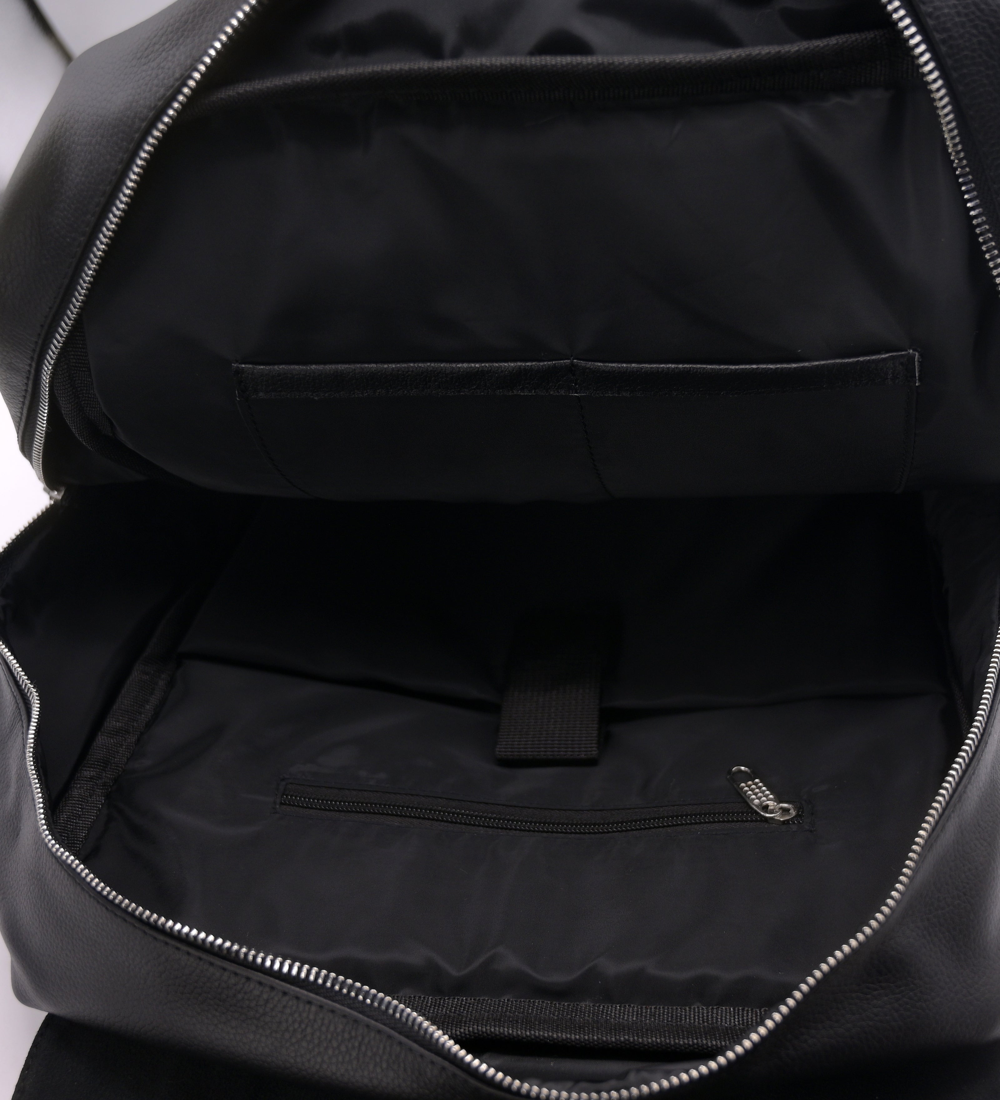 Premium Leather Backpack BP01 (Black)