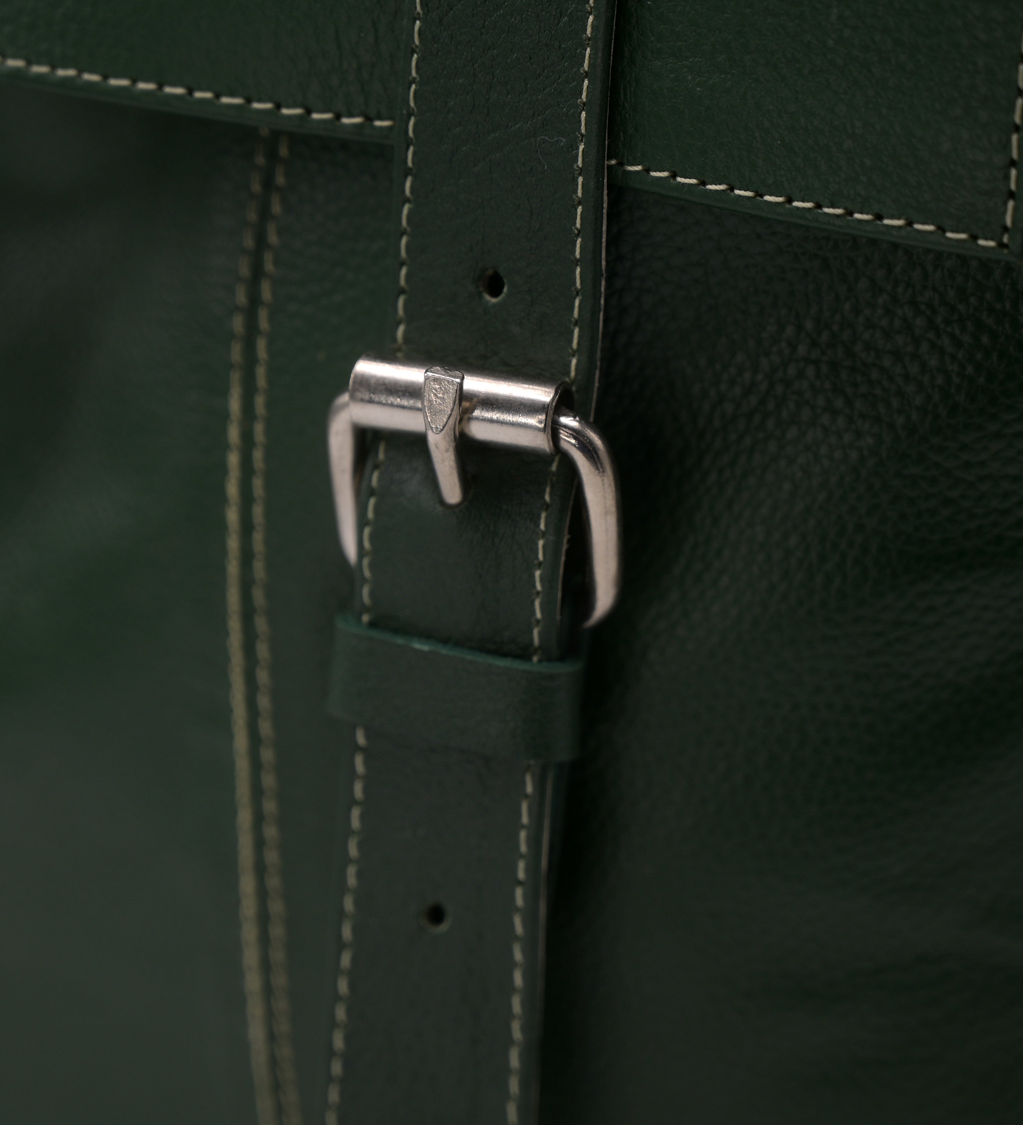 Premium Leather Backpack BP02 (Green)