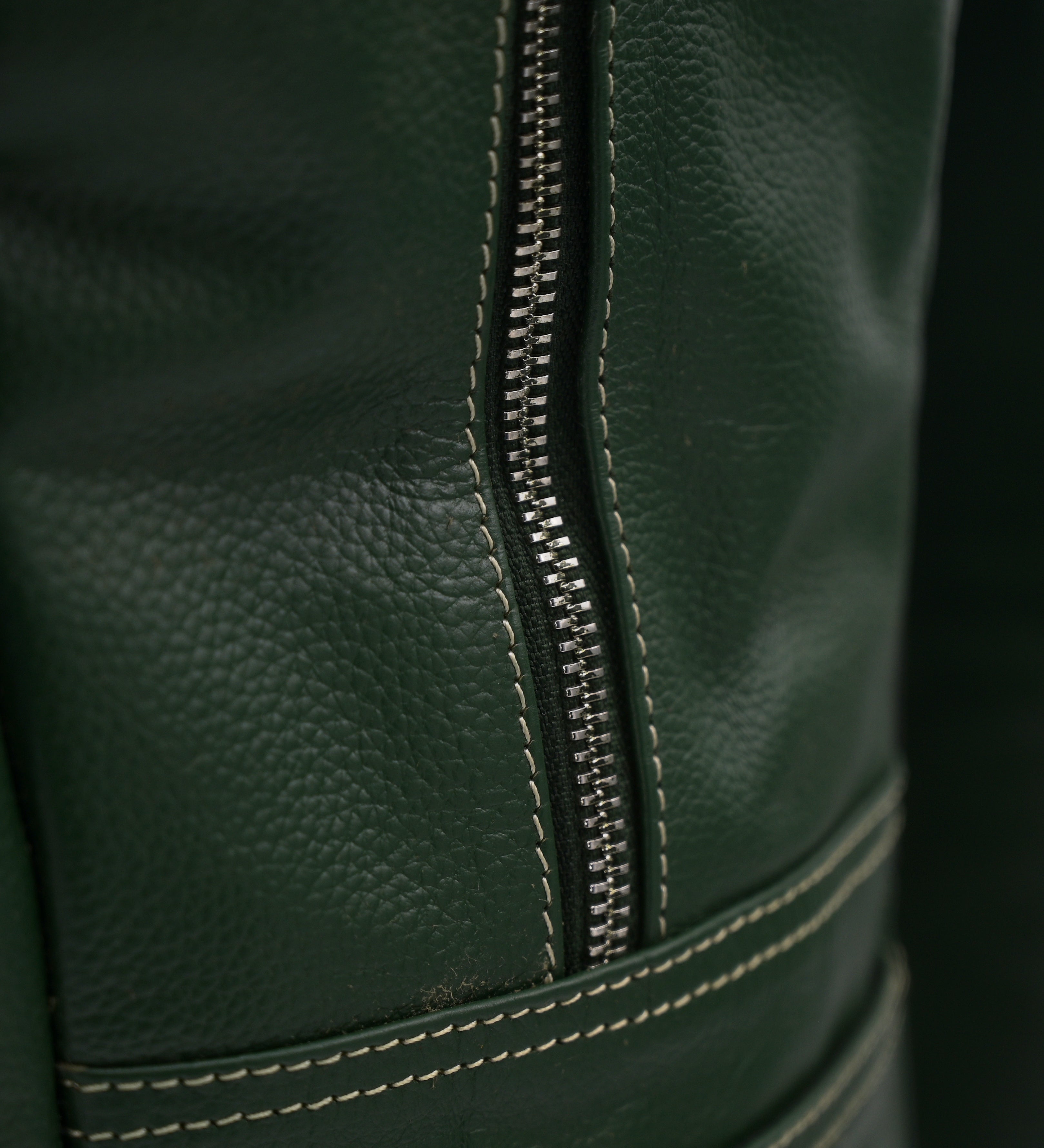 Premium Leather Backpack BP02 (Green)