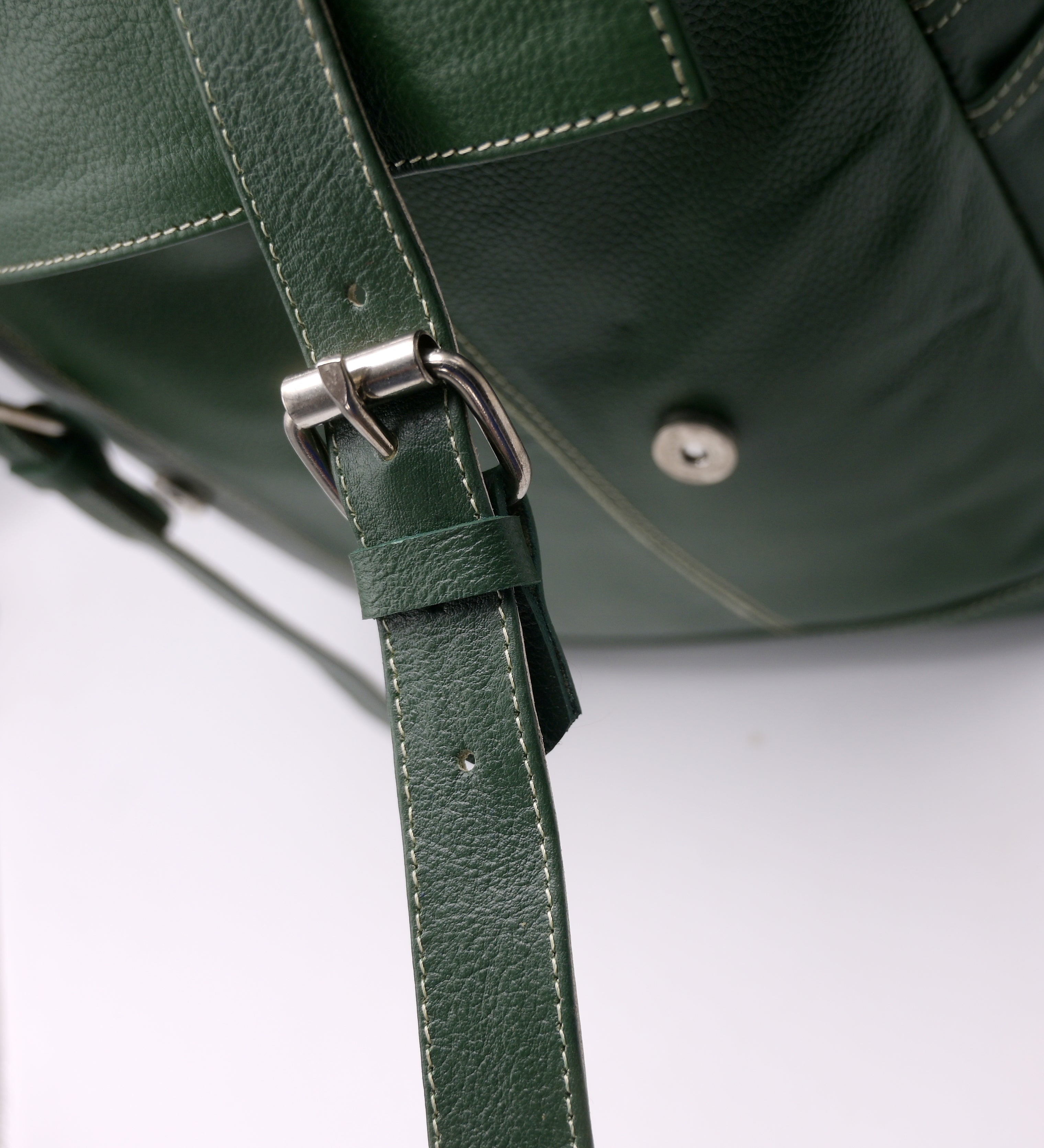 Premium Leather Backpack BP02 (Green)