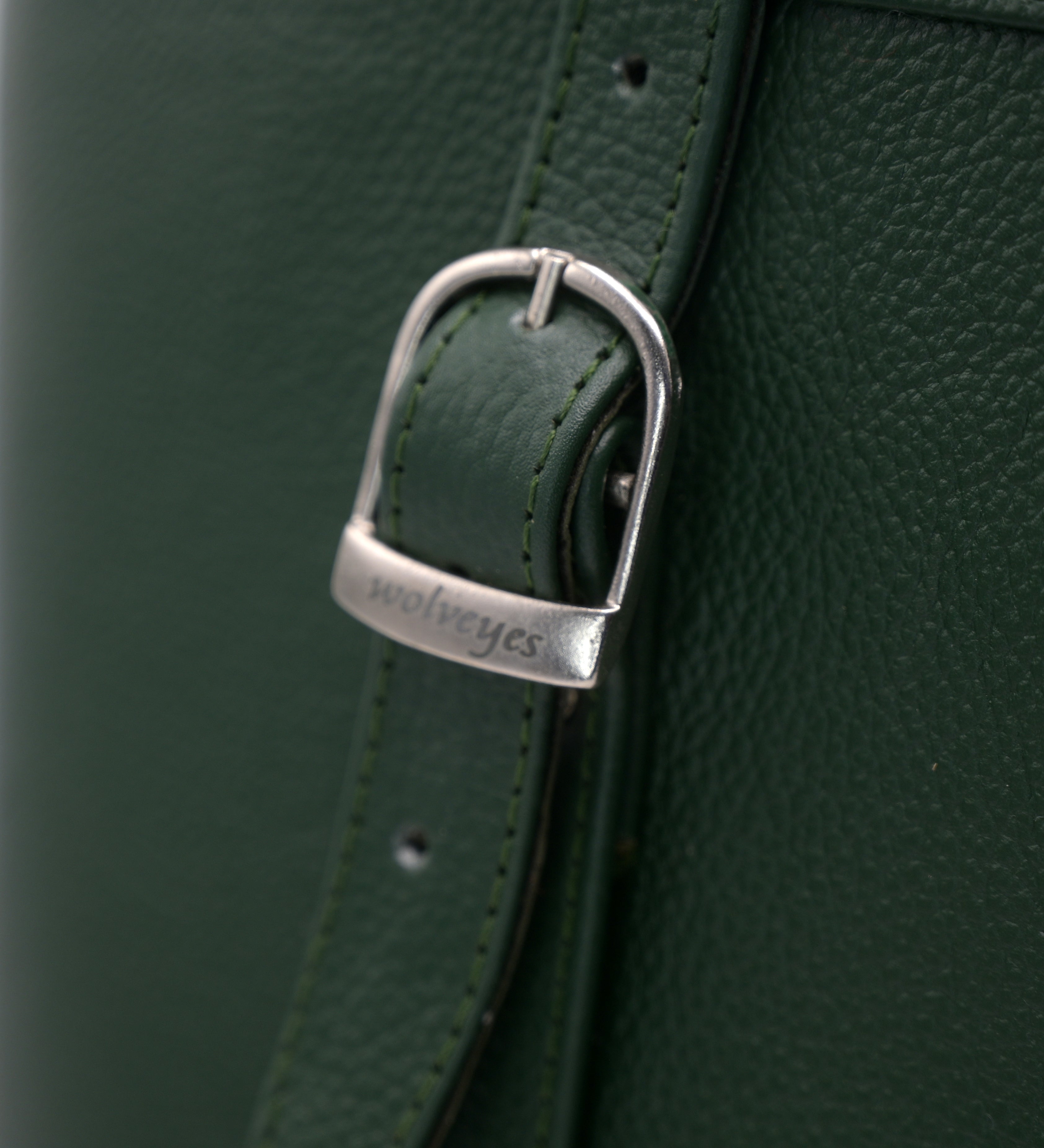 Ladies Tote Bag Natural Mild Leather (NM04 Green)