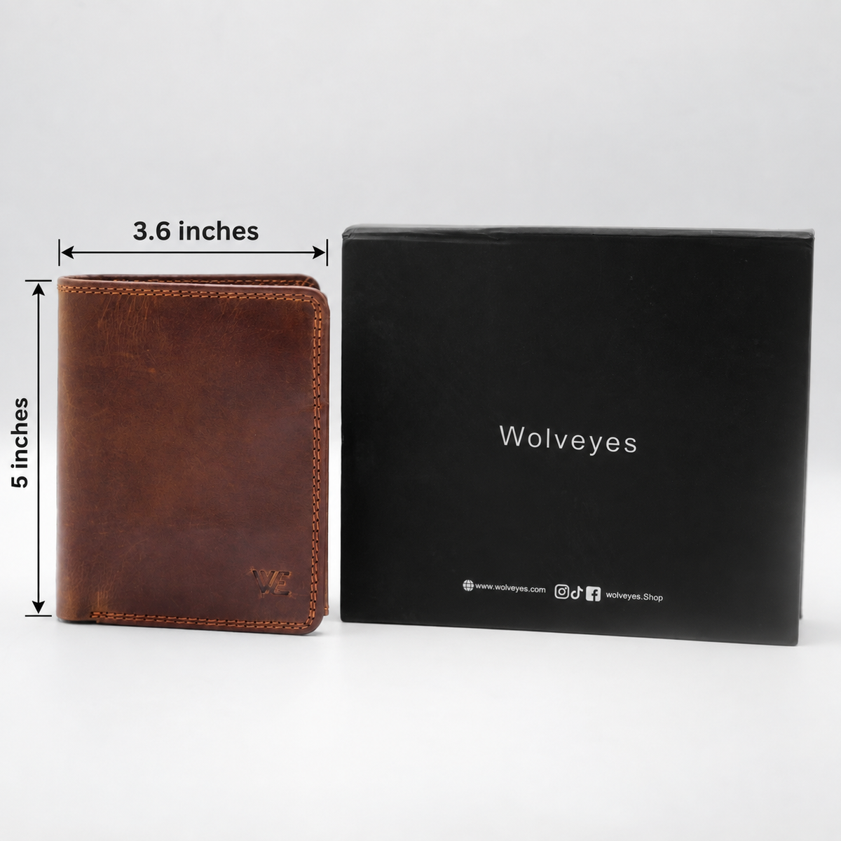 Crazy Horse (RFID SAFE) Wallet RF01 (Coffee)