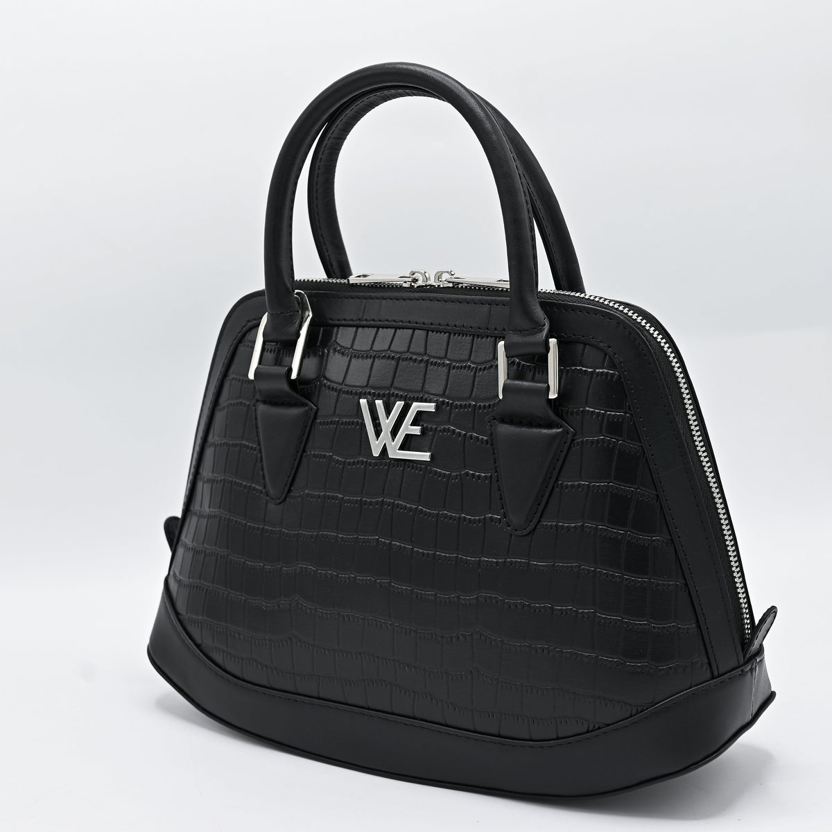 Black Croco Empress Handbag (BCE001)