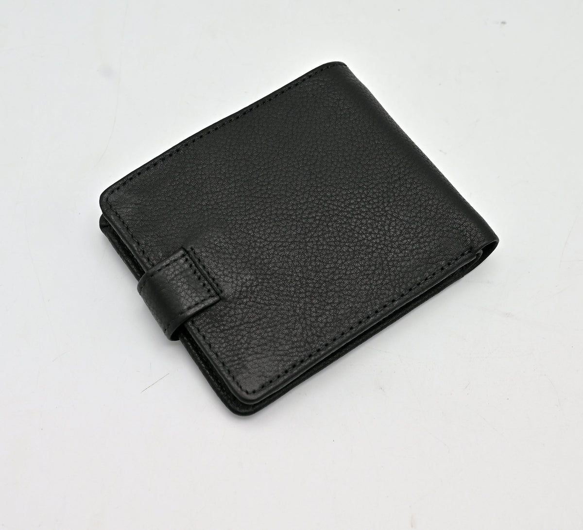 Classic Button Leather Wallet (CB001)
