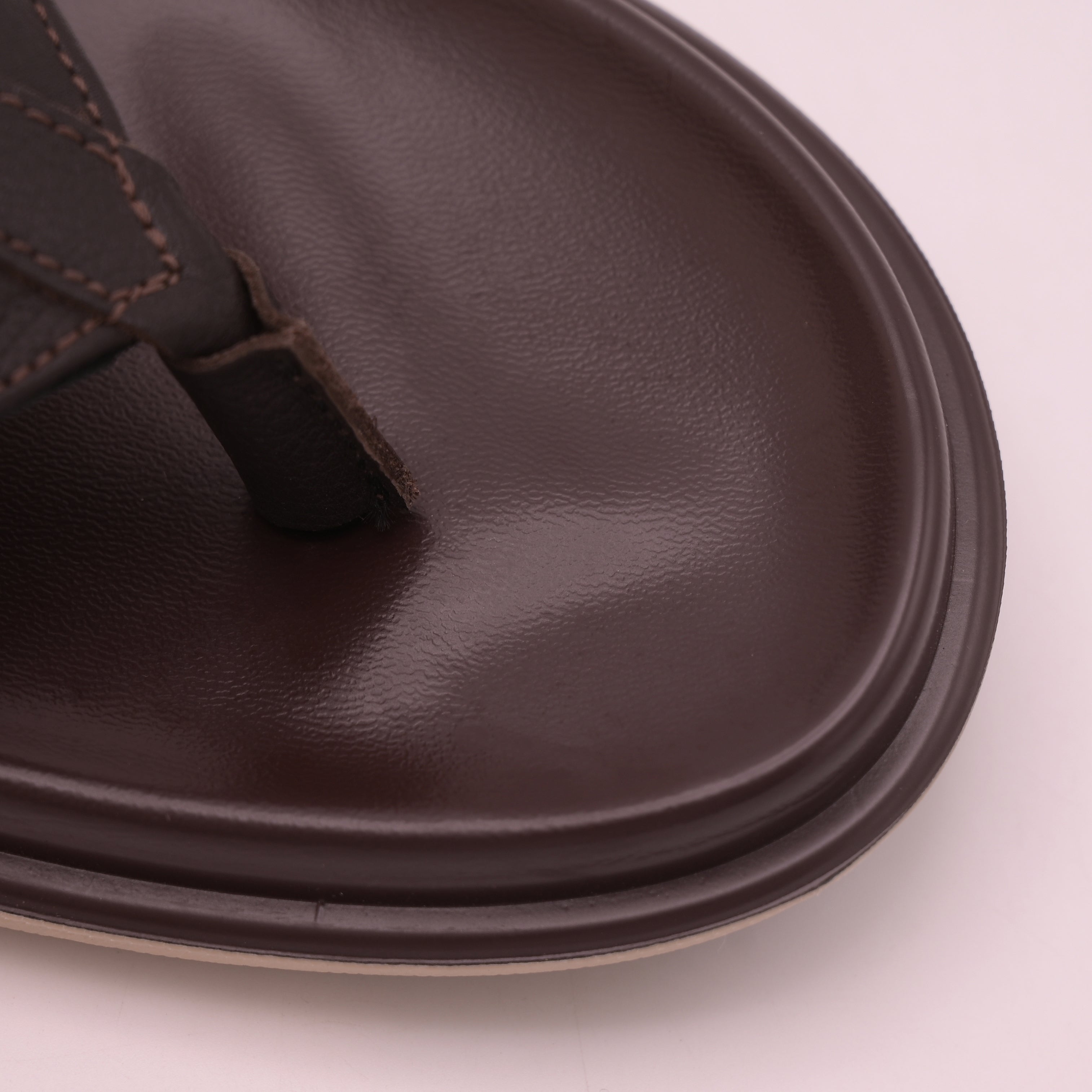 ComfortStep Leather Slippers (Brown01)