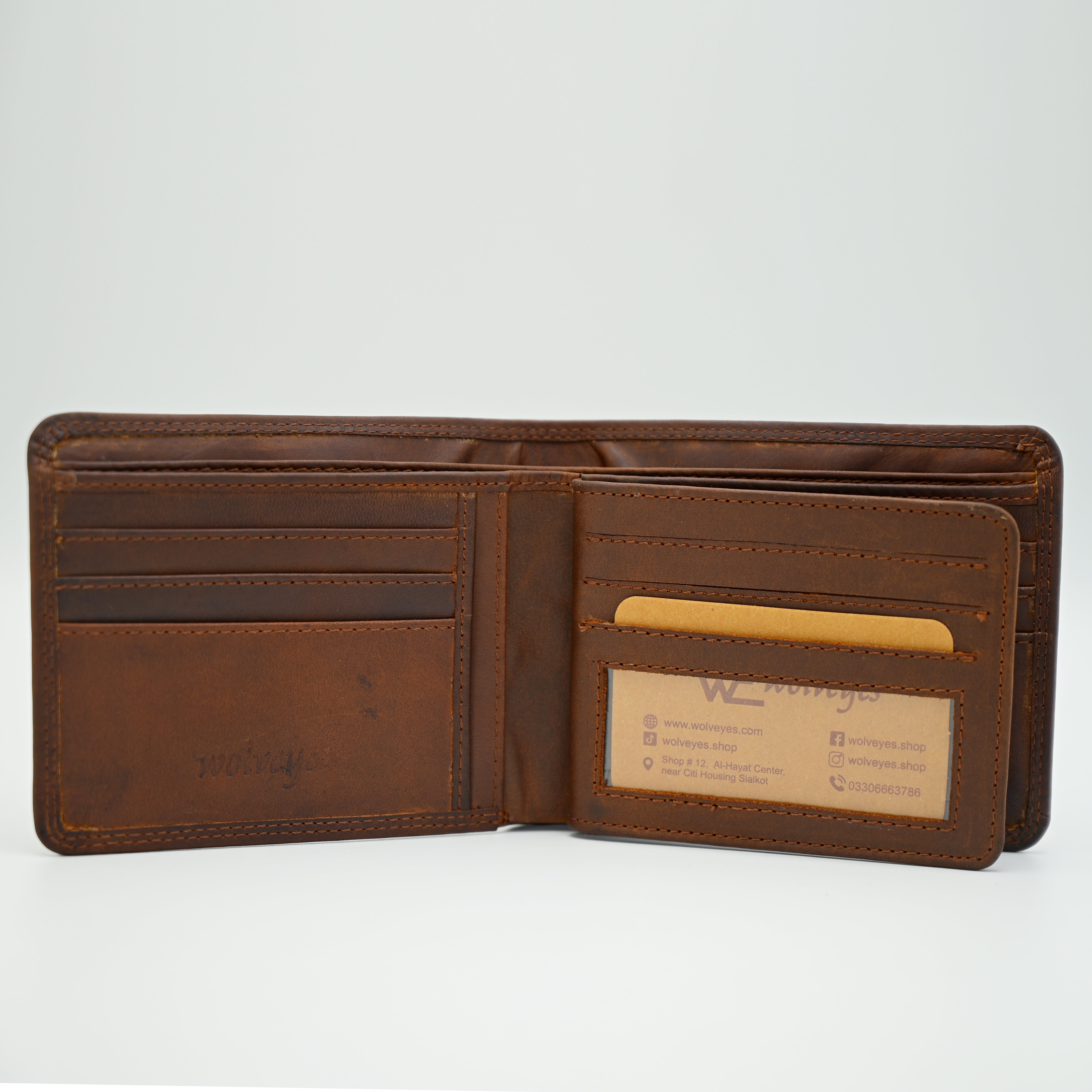 Crazy Horse Bifold (RFID SAFE) Wallet