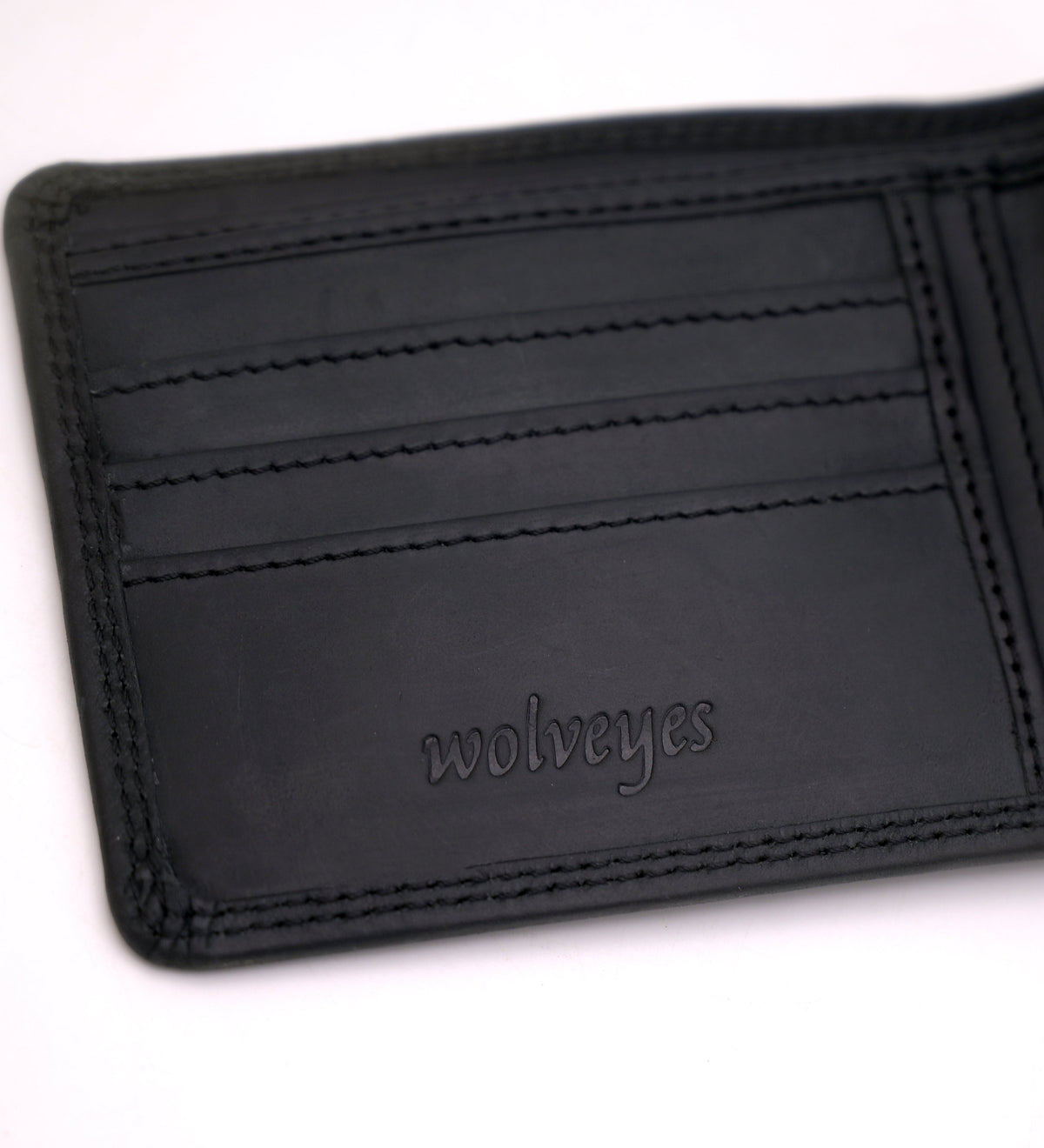 Crazy Horse Bifold (RFID) Wallet RF02 Black