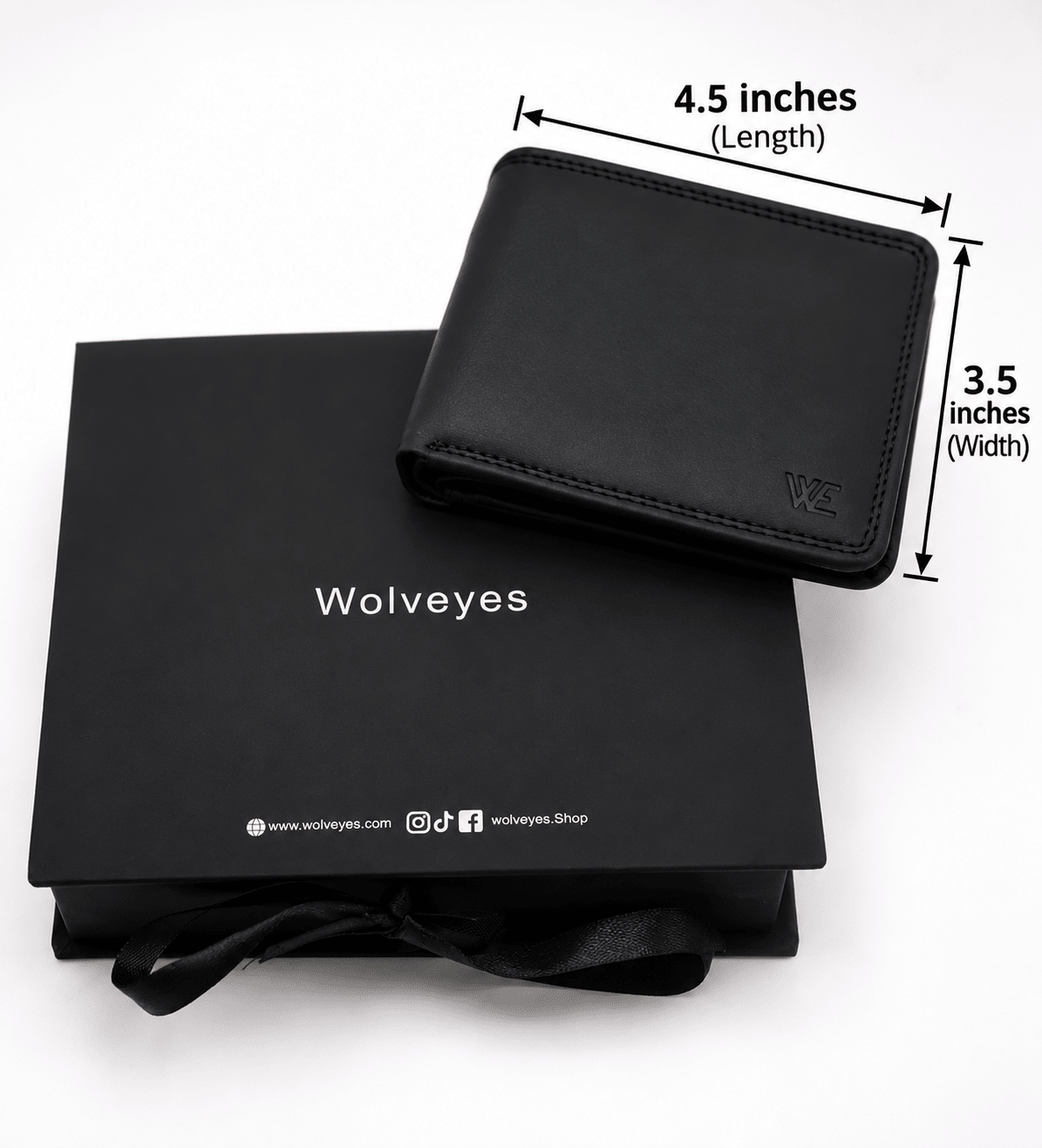 Crazy Horse Bifold (RFID) Wallet RF02 Black