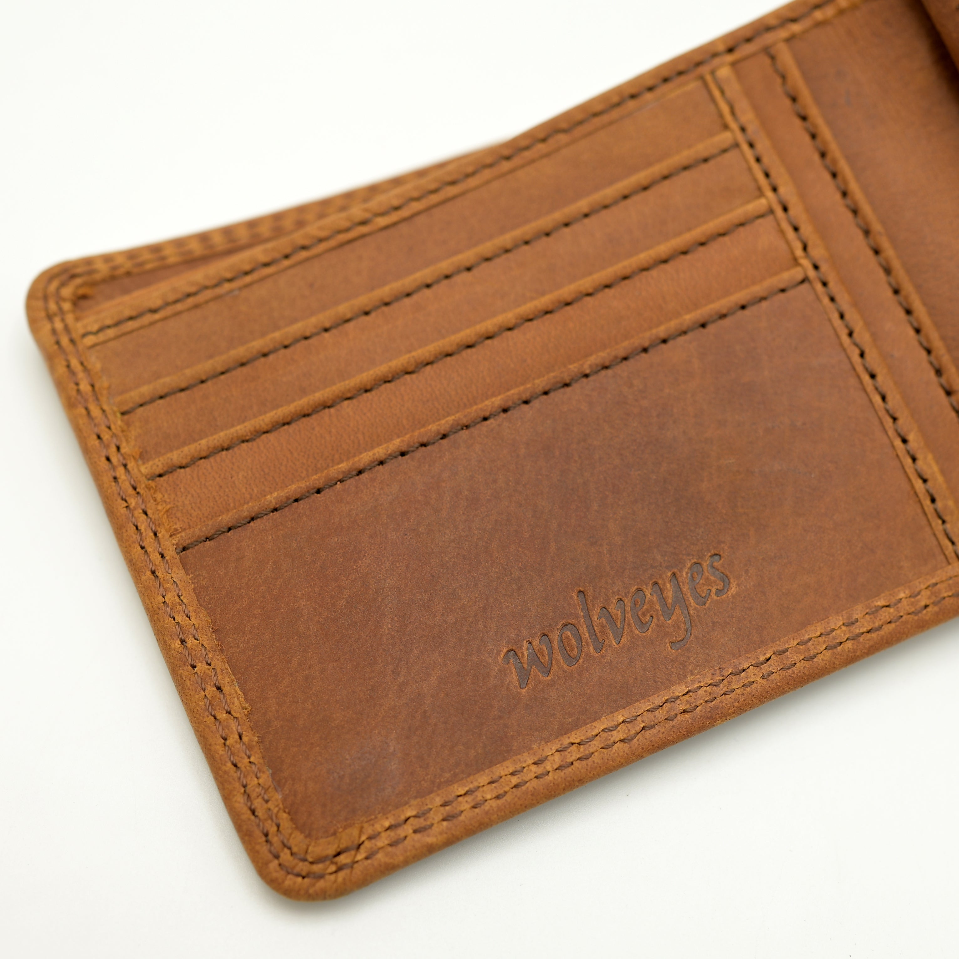 Crazy Horse Bifold (RFID) Wallet RF02 Brown