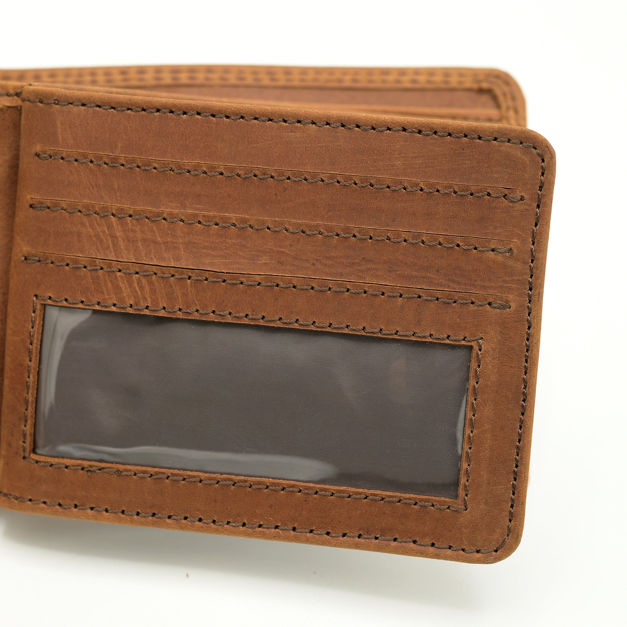 Crazy Horse Bifold (RFID) Wallet RF02 Brown