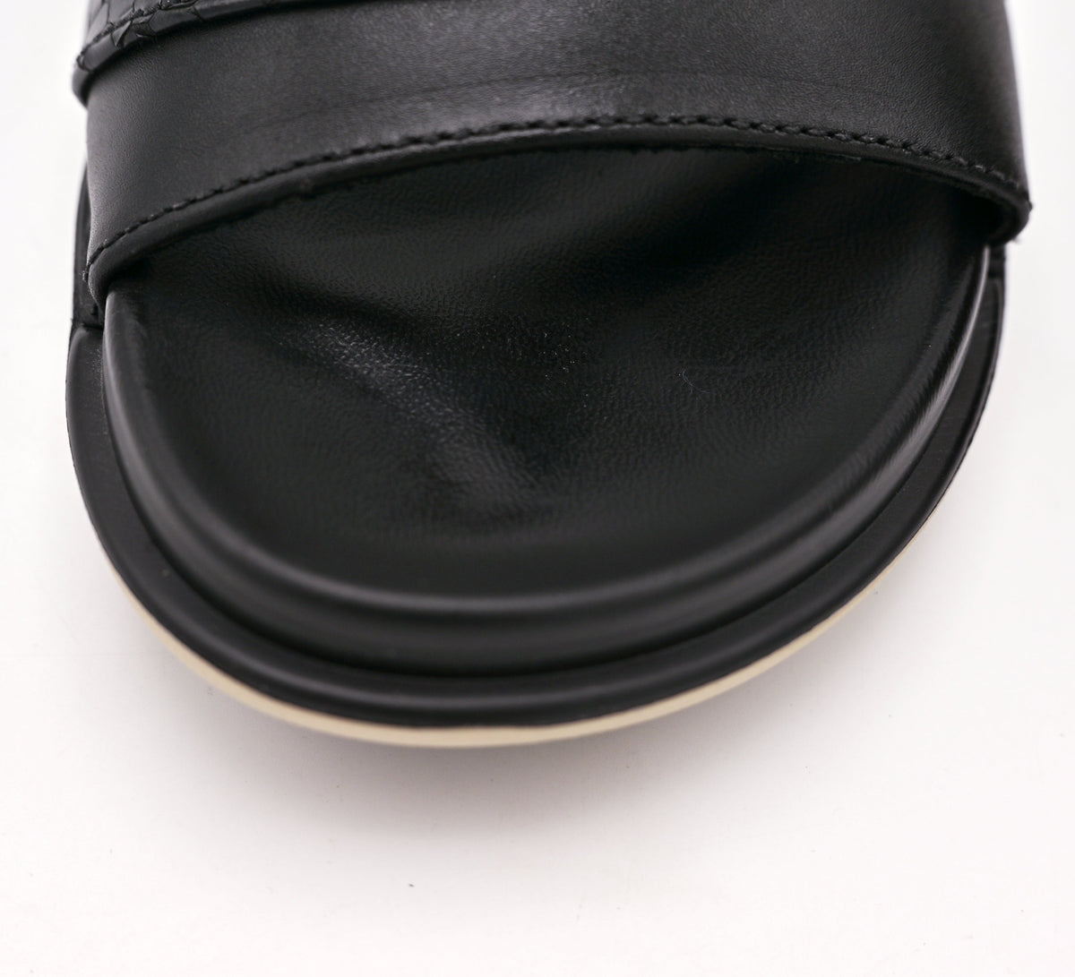 Croco Comfort Leather Slippers (C6)