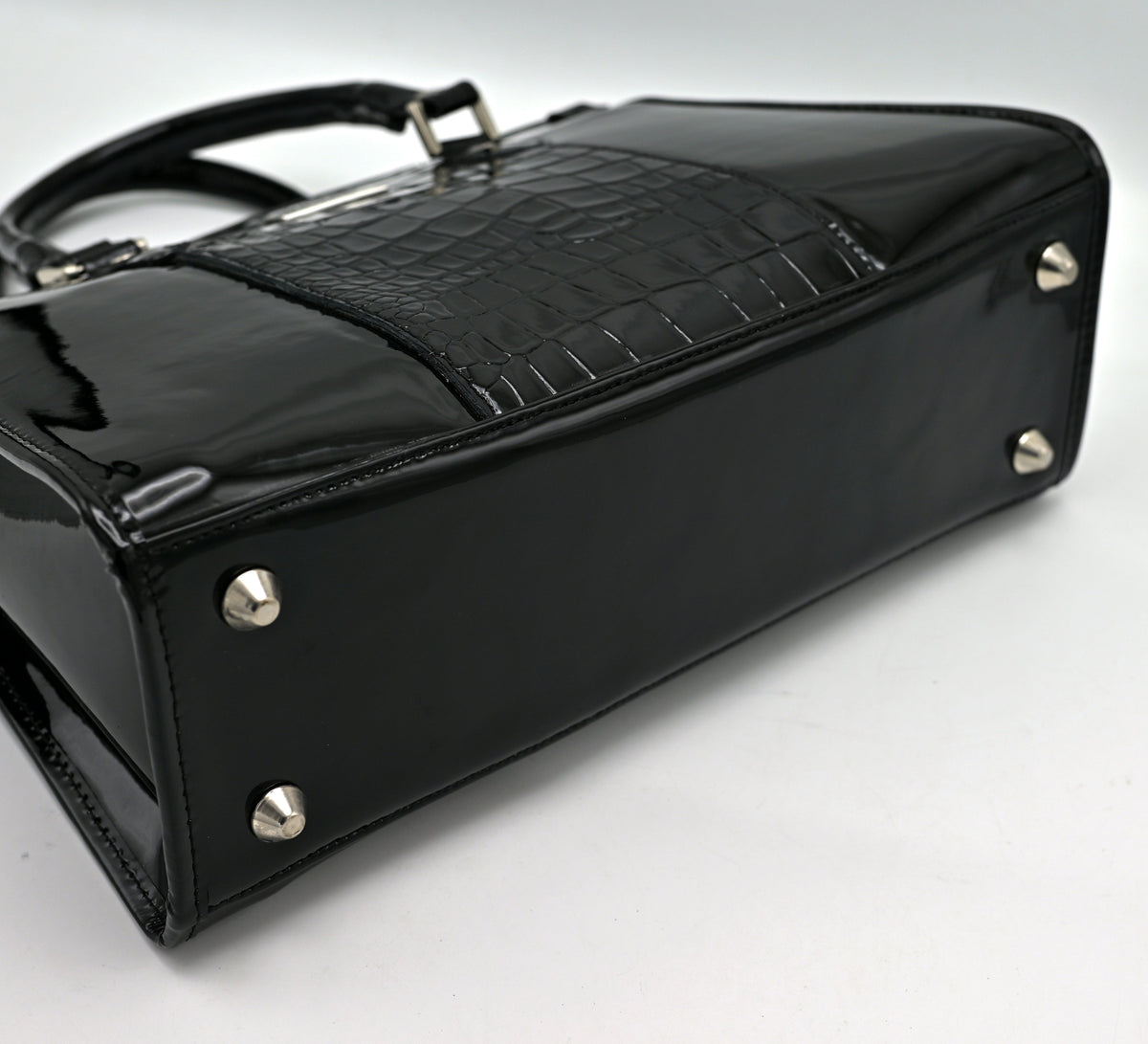 Croco Elitaire Ladies Bag Black (CE01)