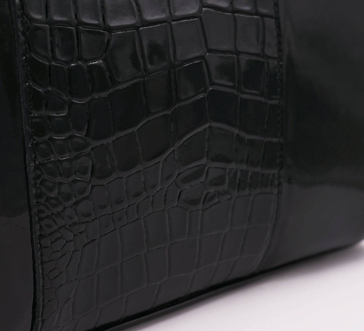 Croco Elitaire Ladies Bag Black (CE01)